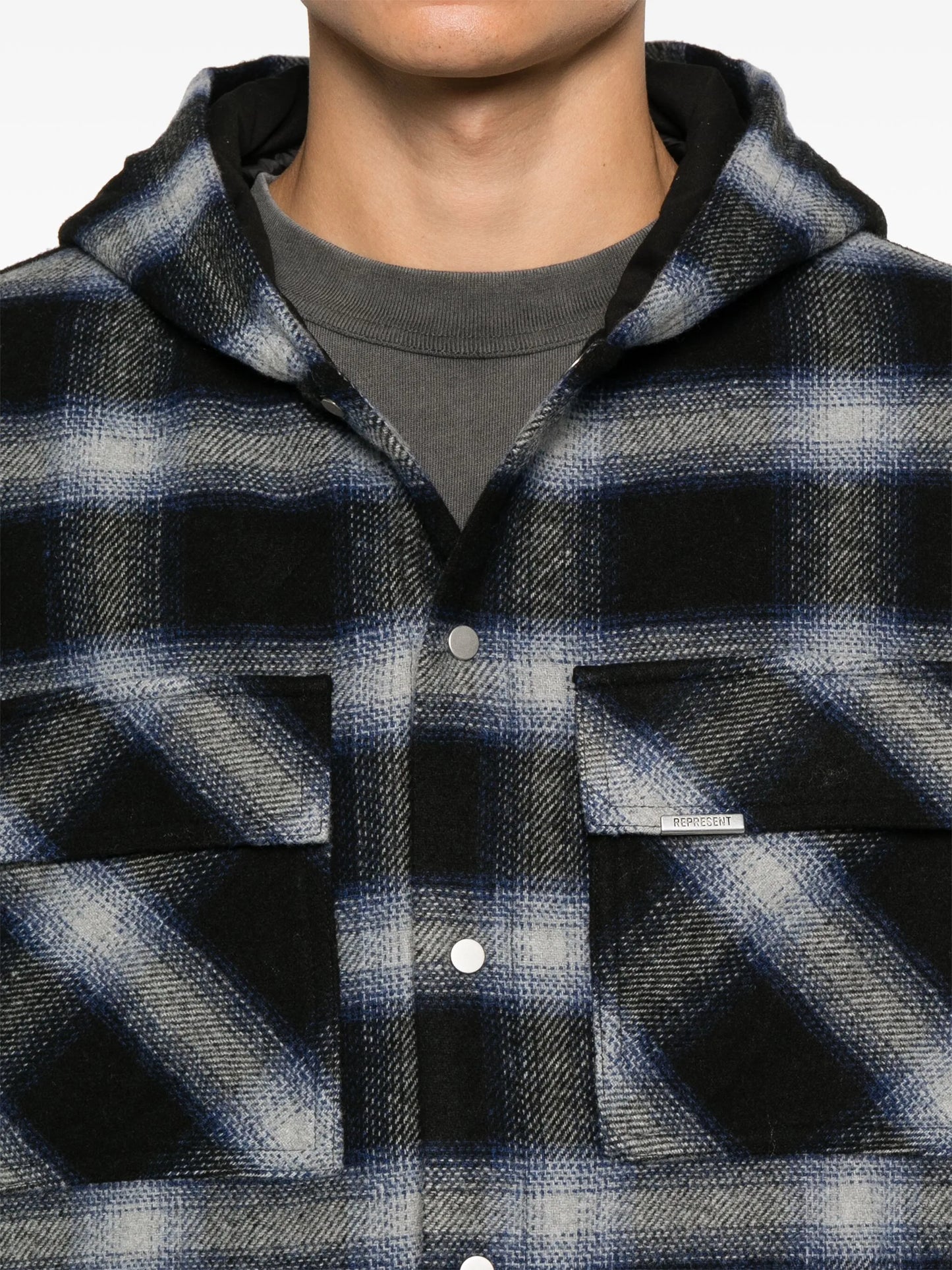checked jacket