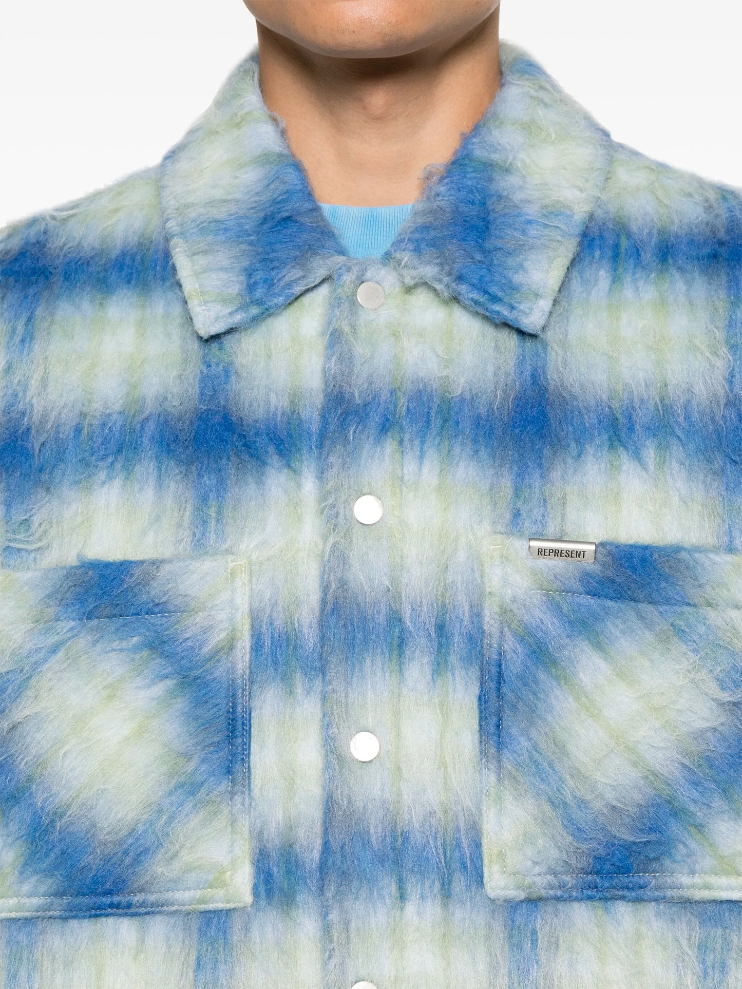 checked jacket