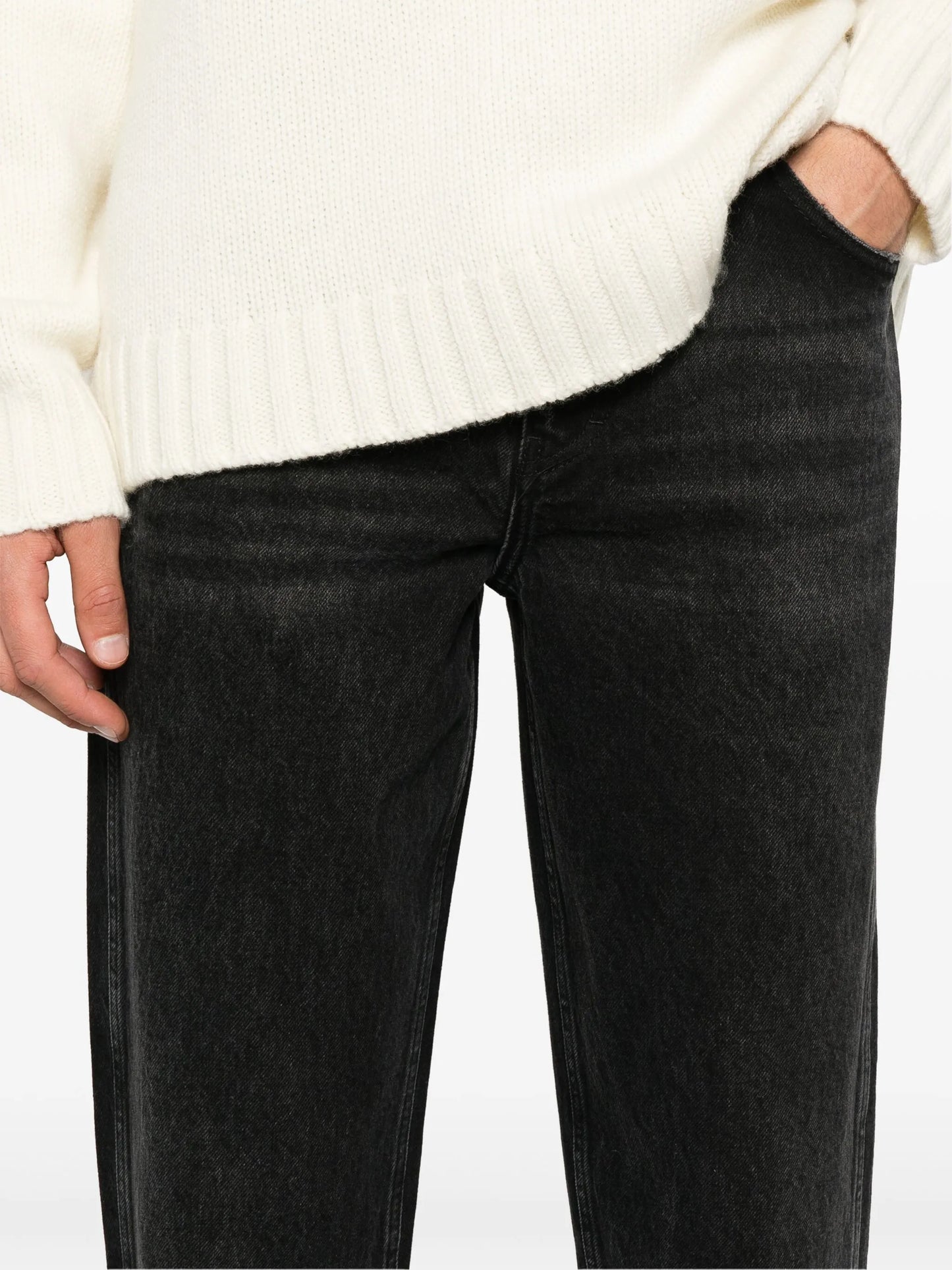R2 straight-leg jeans
