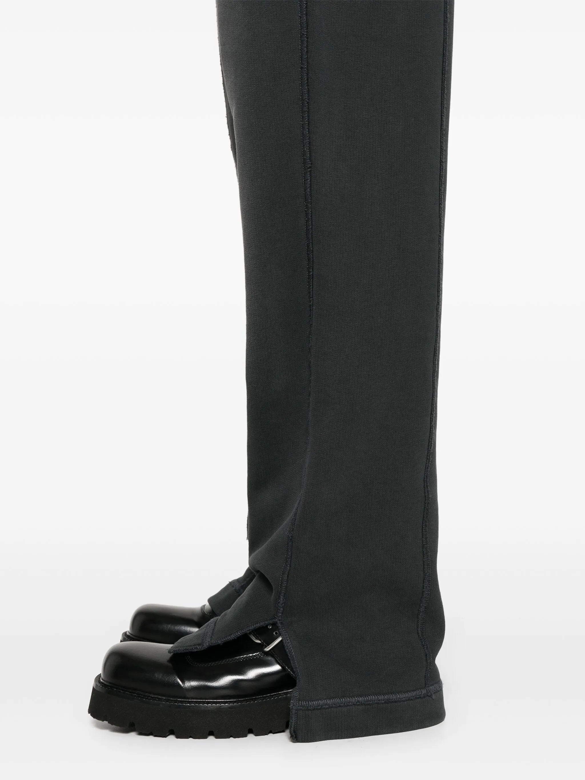 seam-detail track pants