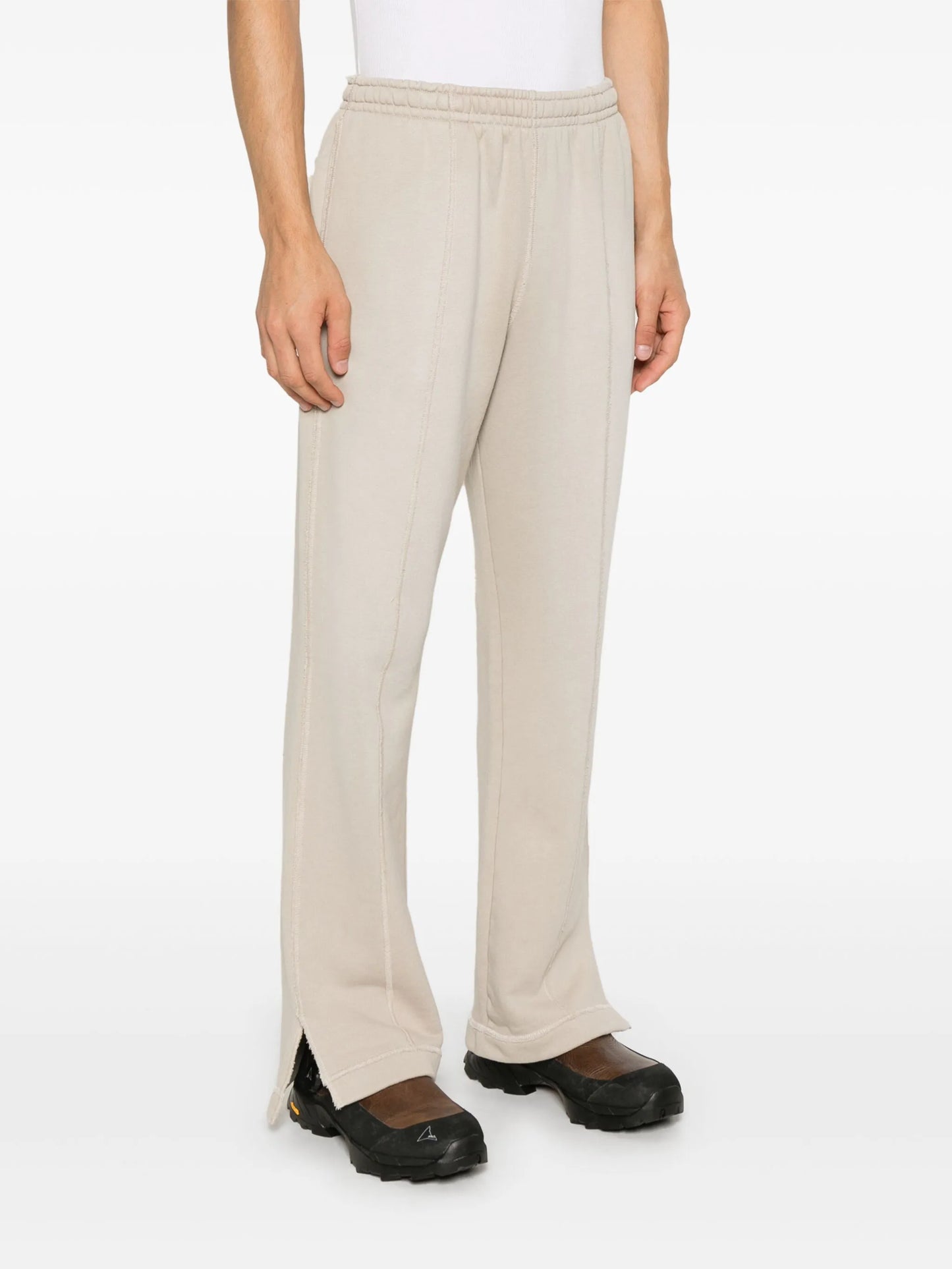 seam-detail track pants