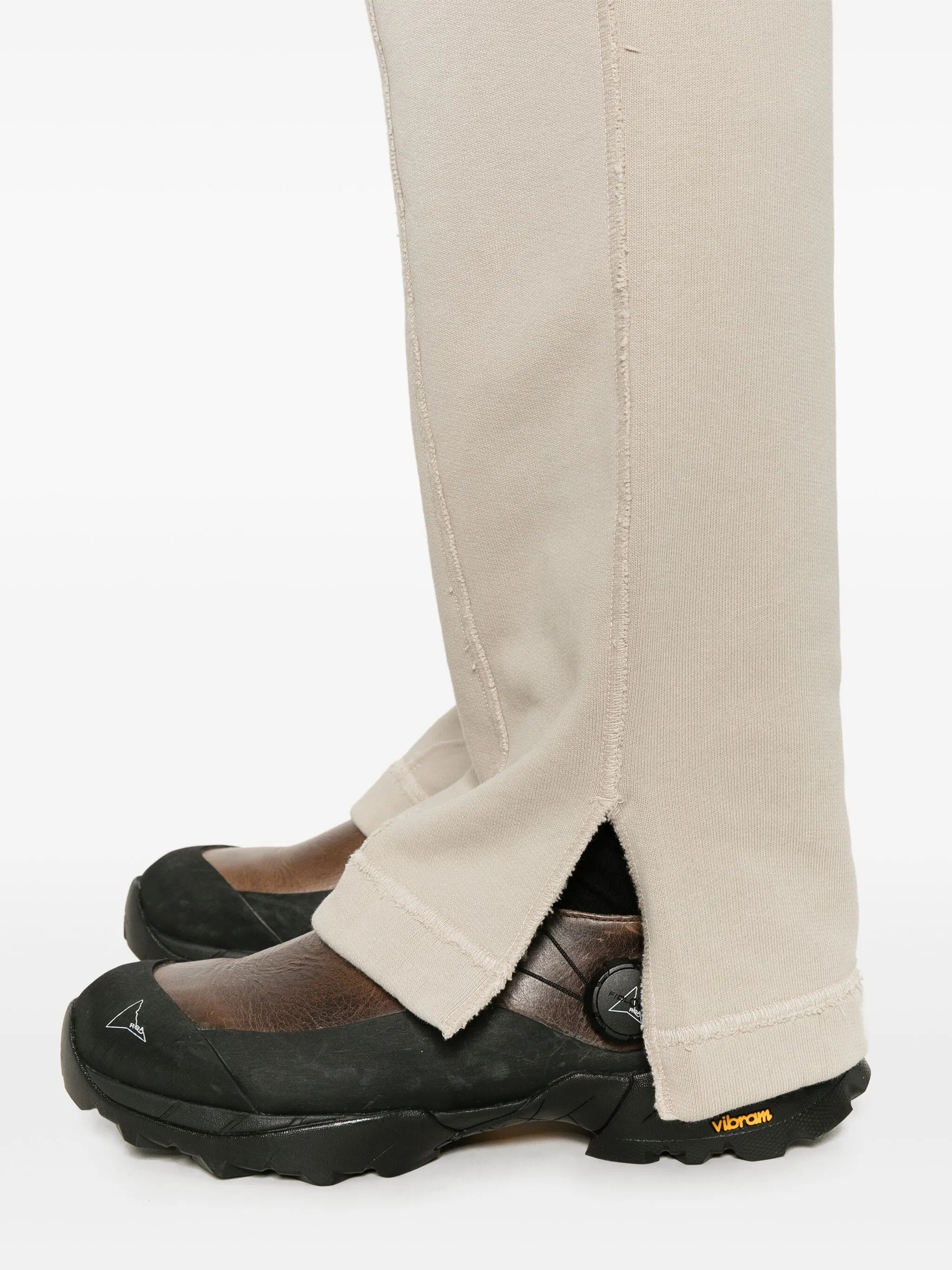seam-detail track pants