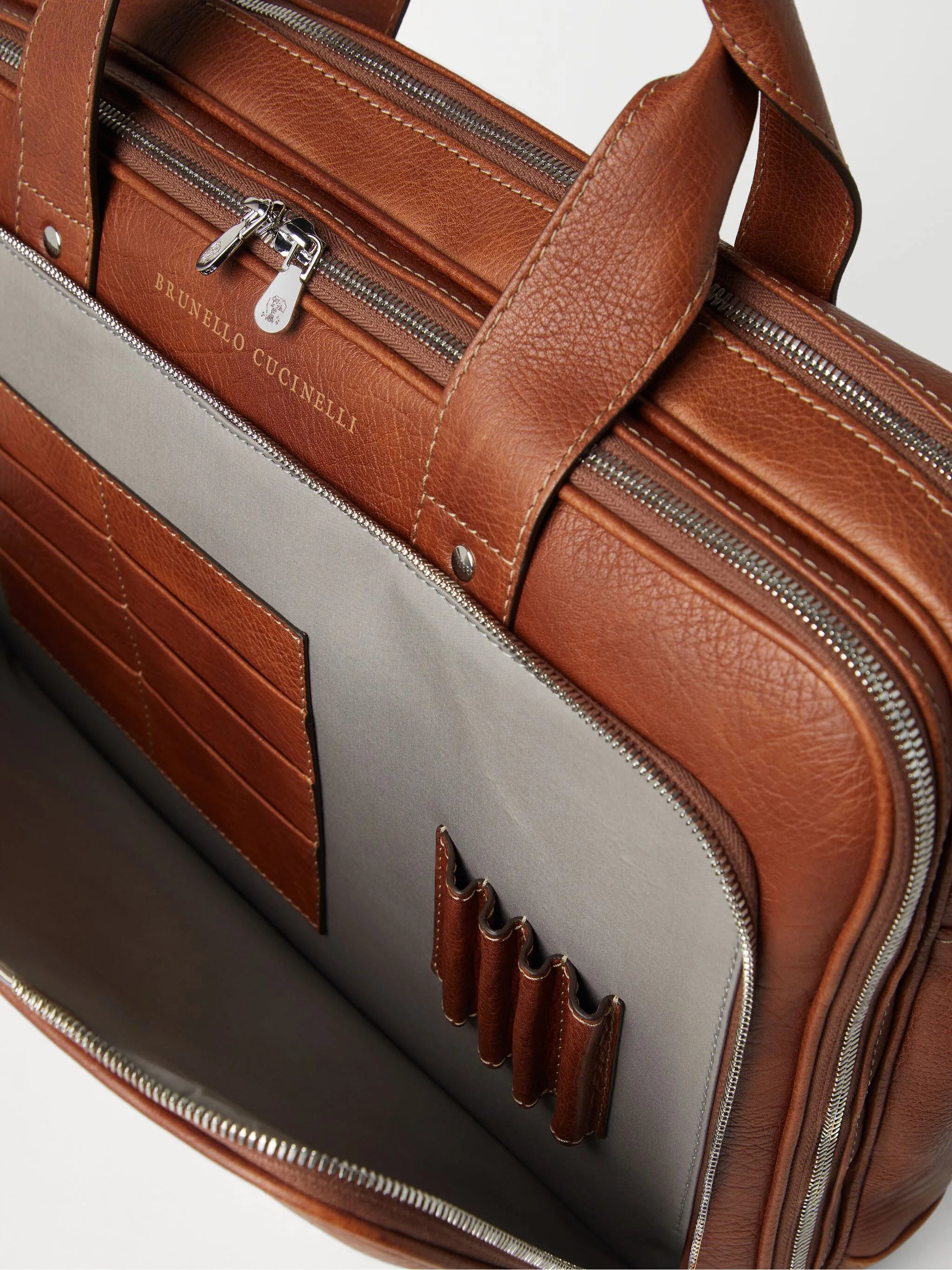 leather briefcase