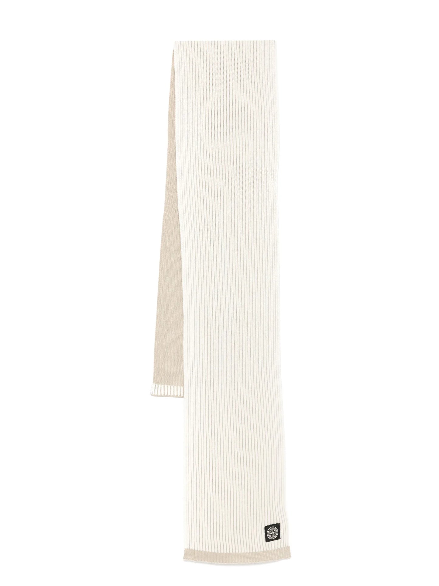 vanisé logo-patch scarf
