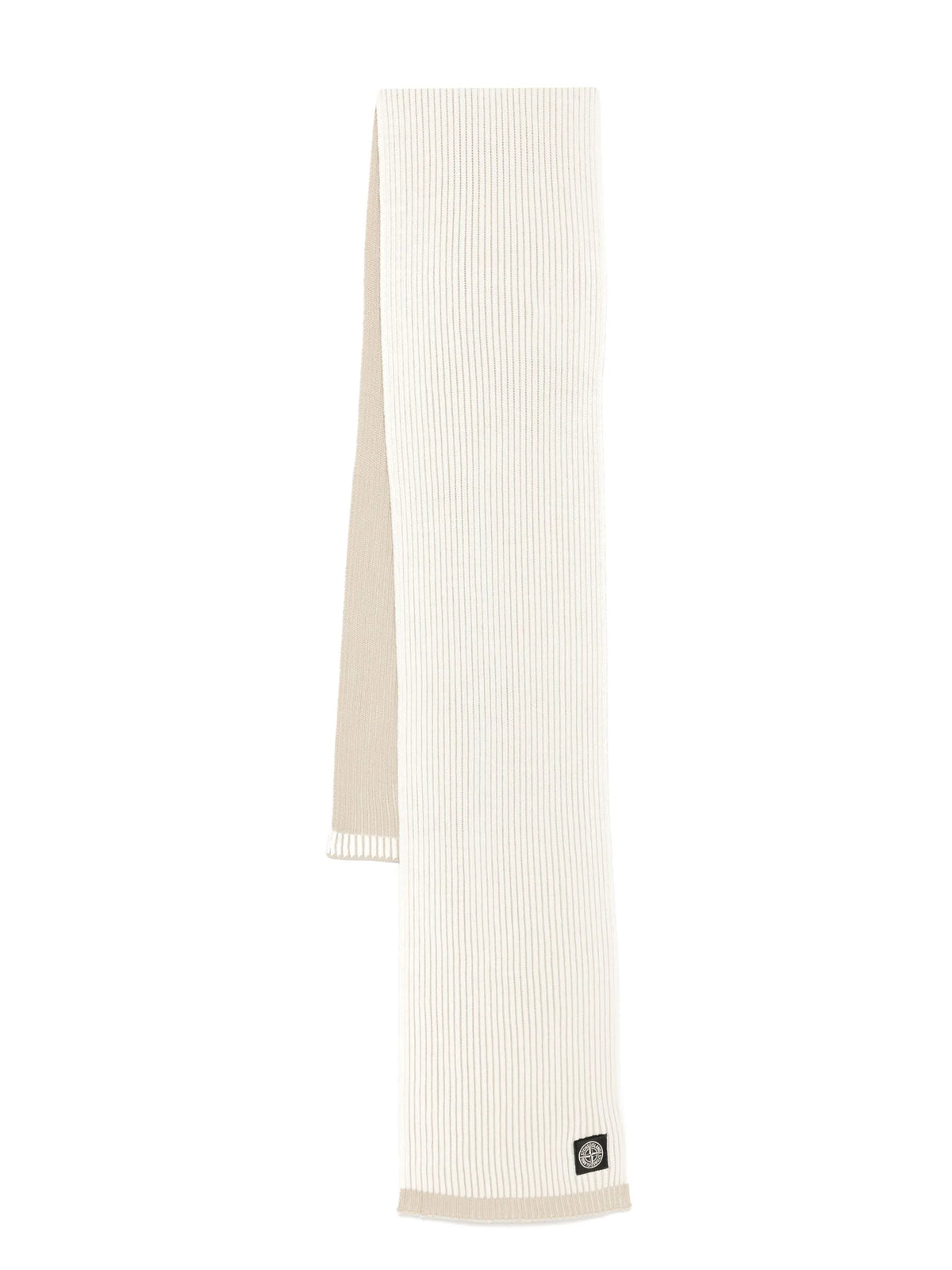 vanisé logo-patch scarf