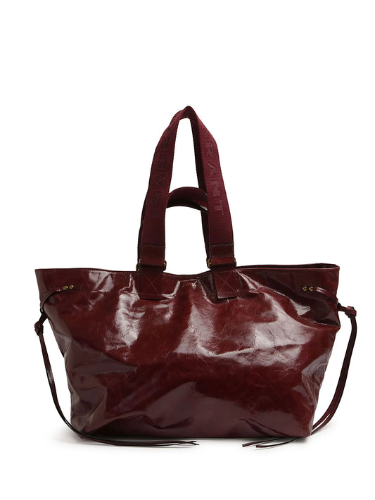 leather tote bag