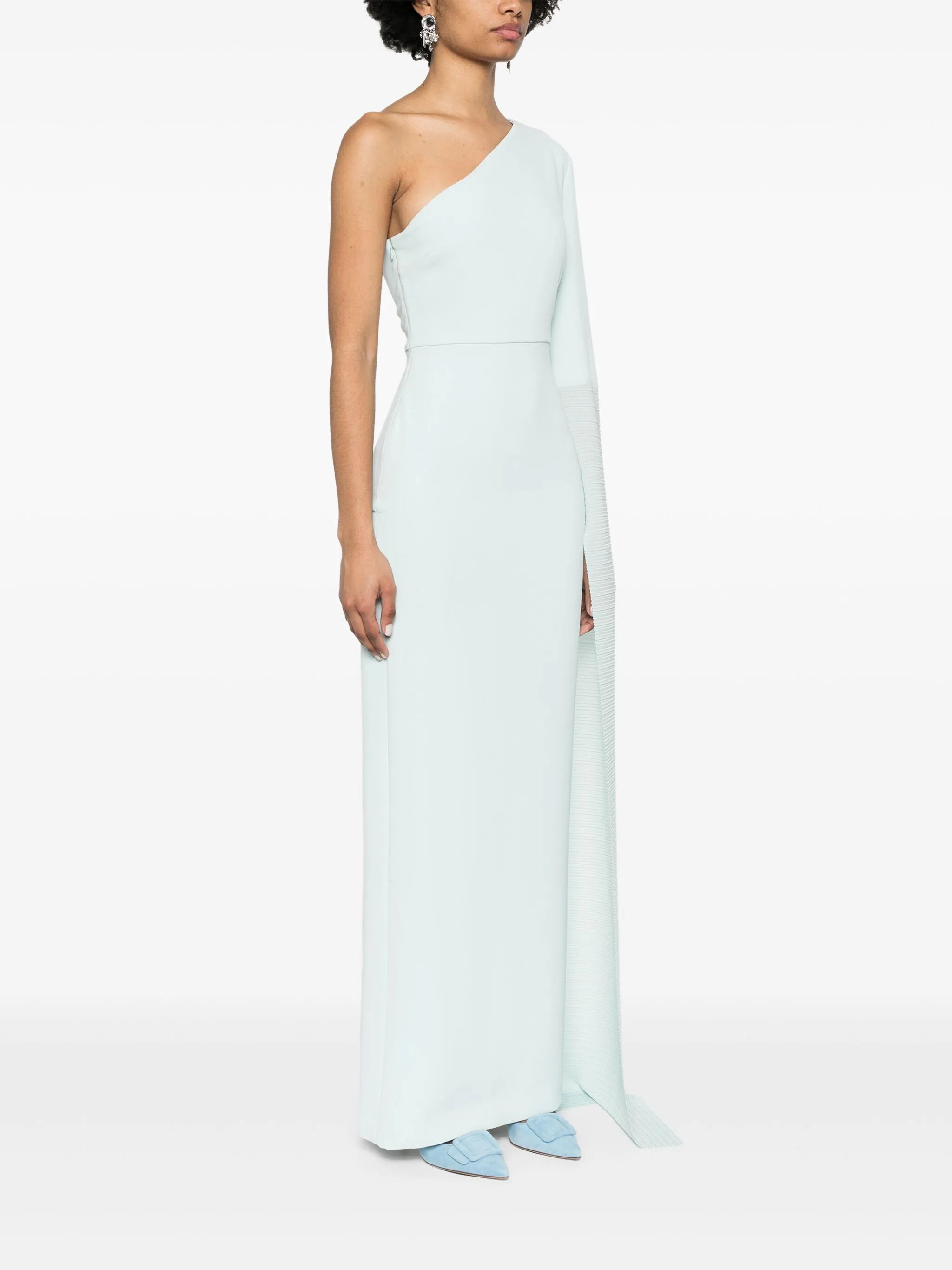 Sylvia one-shoulder maxi dress