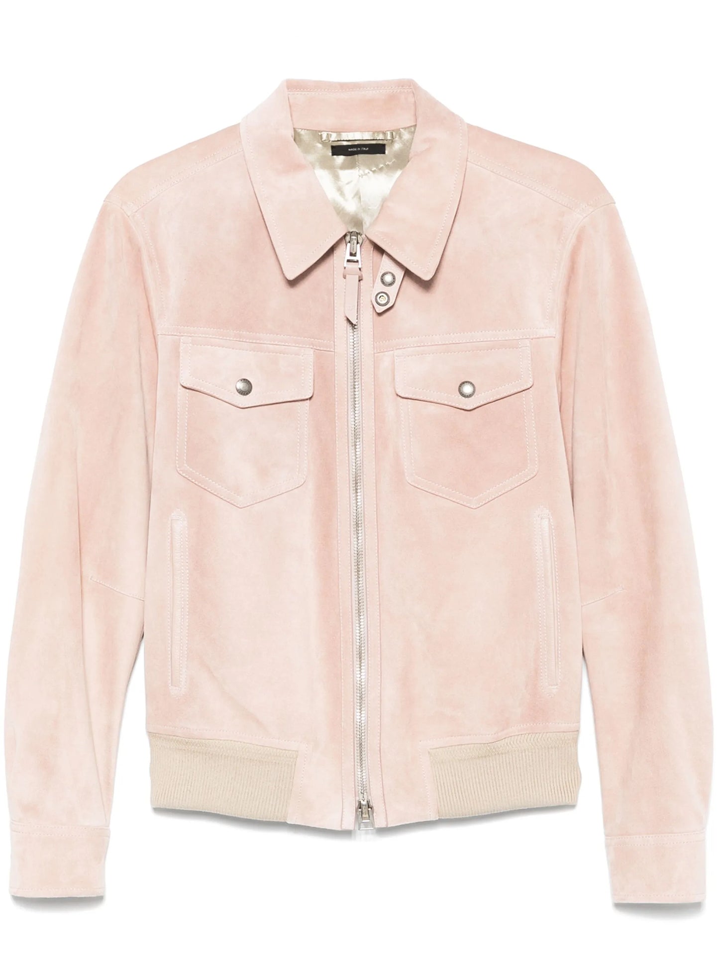 suede bomber jacket