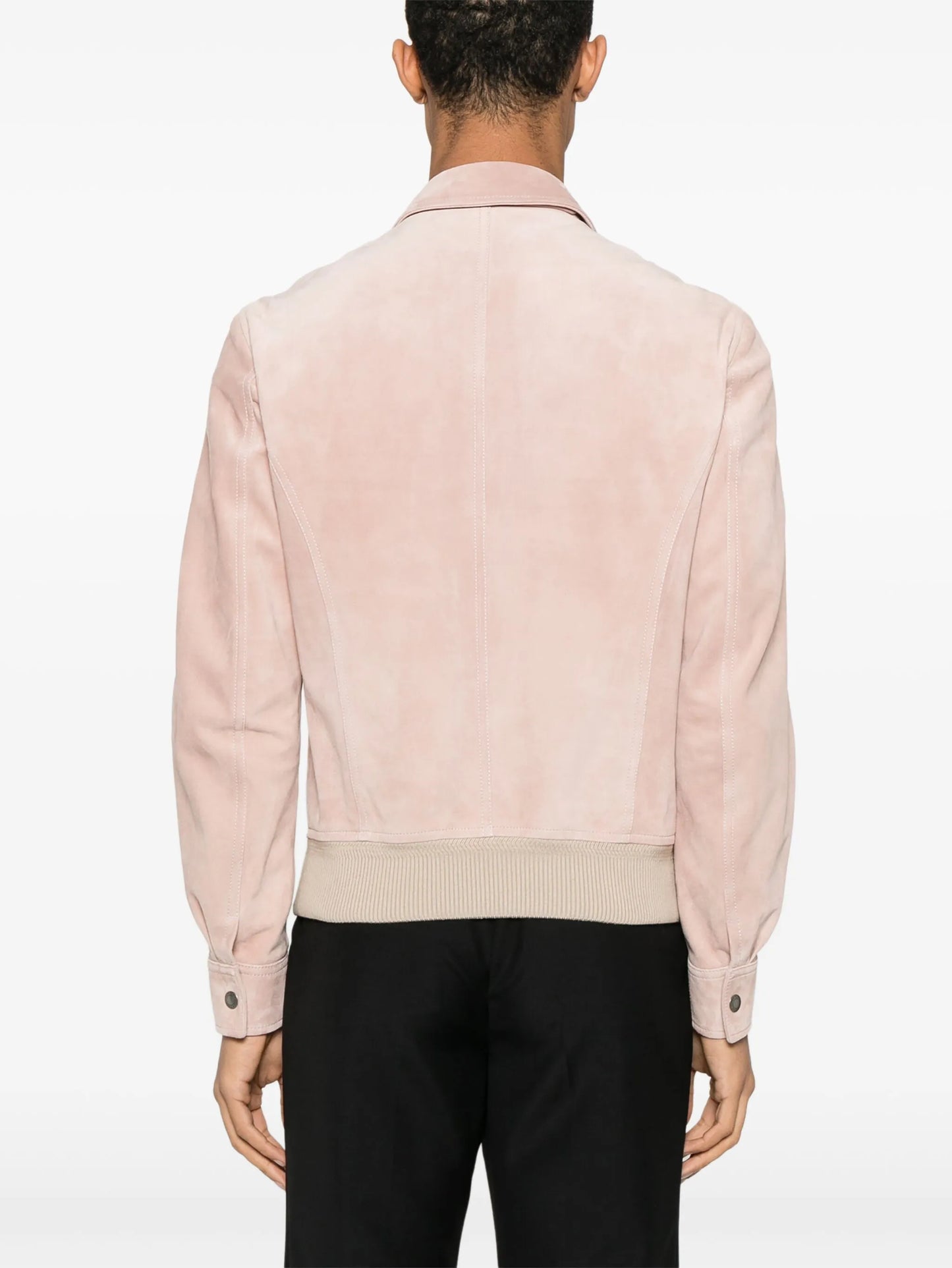 suede bomber jacket