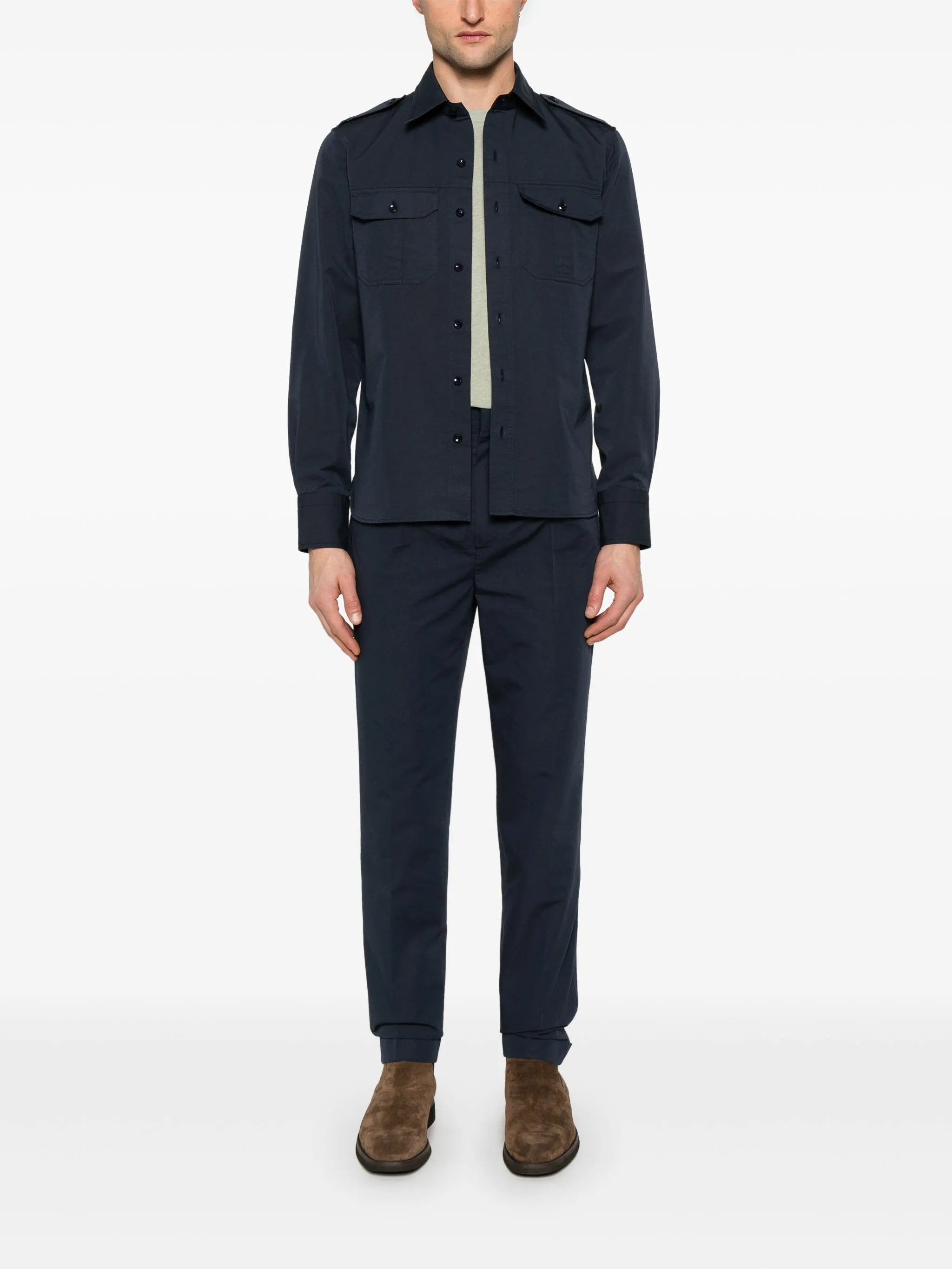 poplin chinos