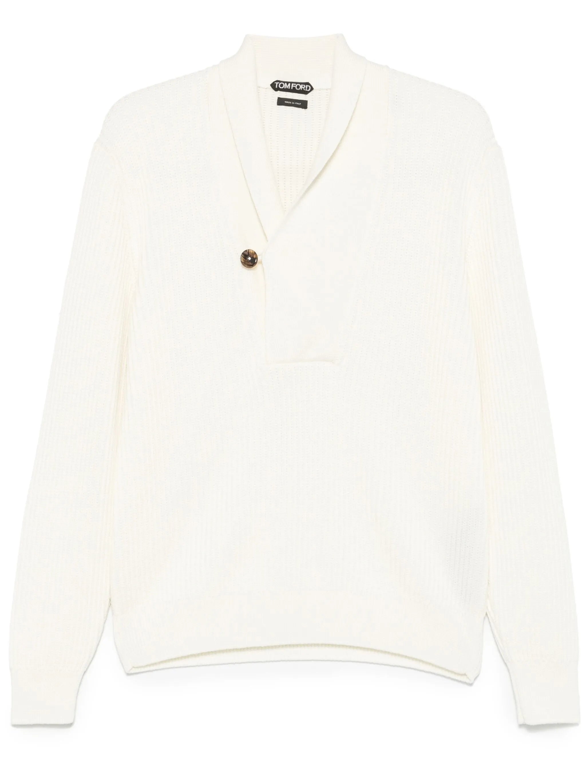 shawl collar sweater