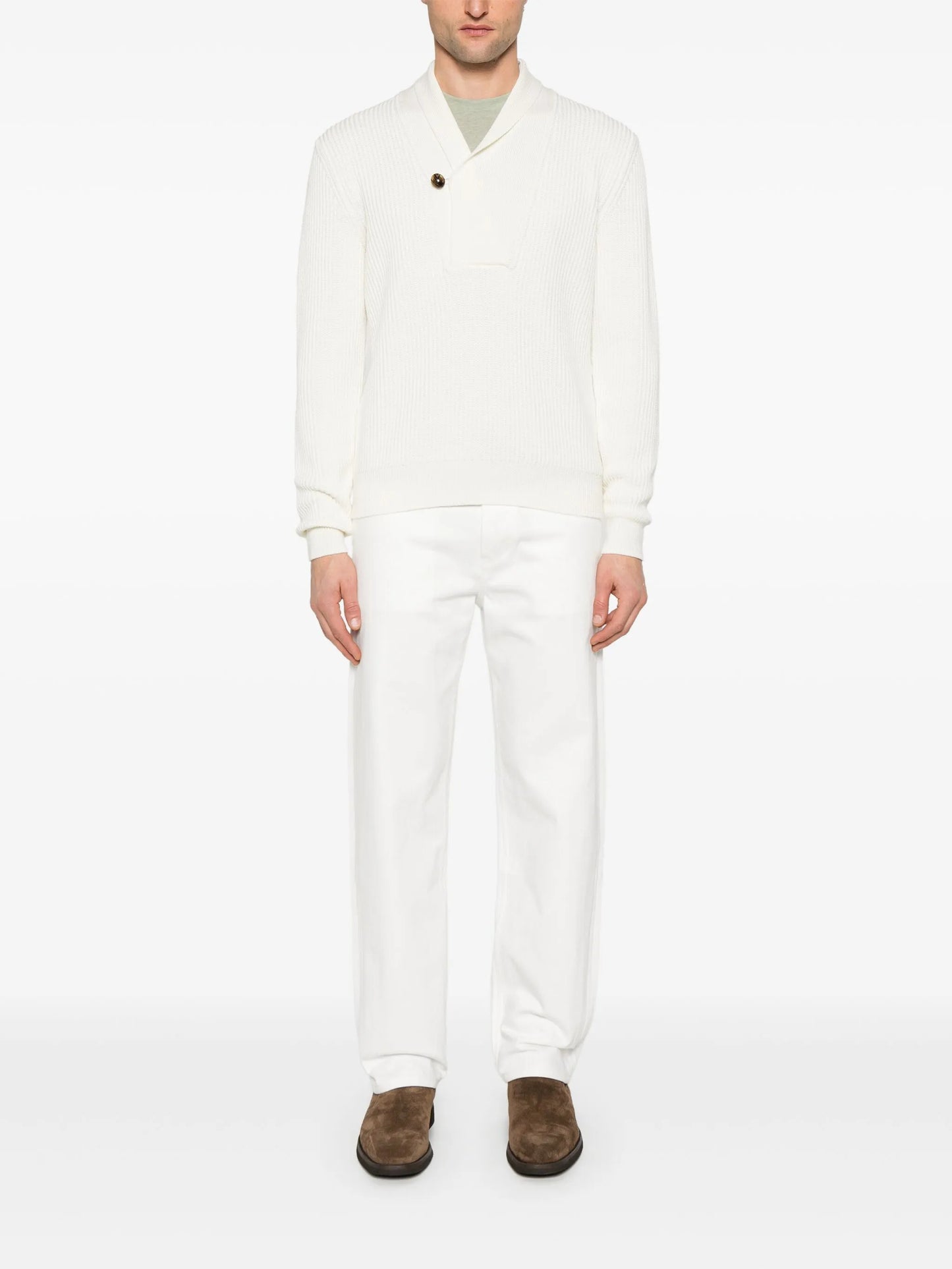 shawl collar sweater