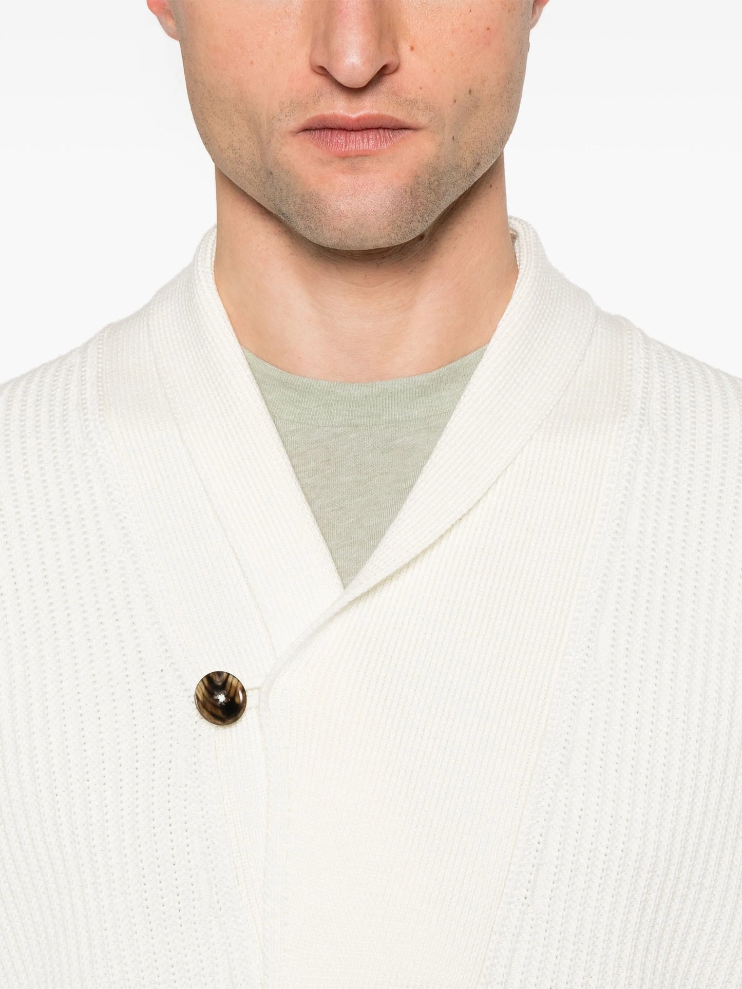 shawl collar sweater