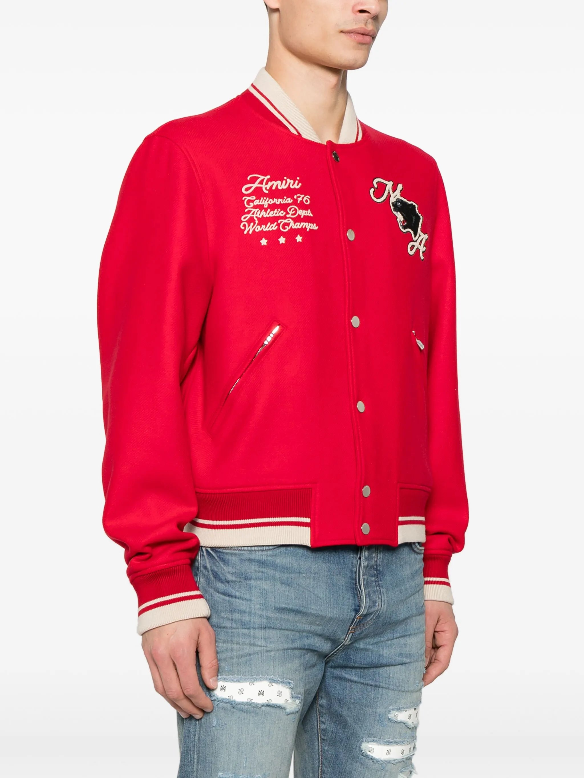 Panther bomber jacket