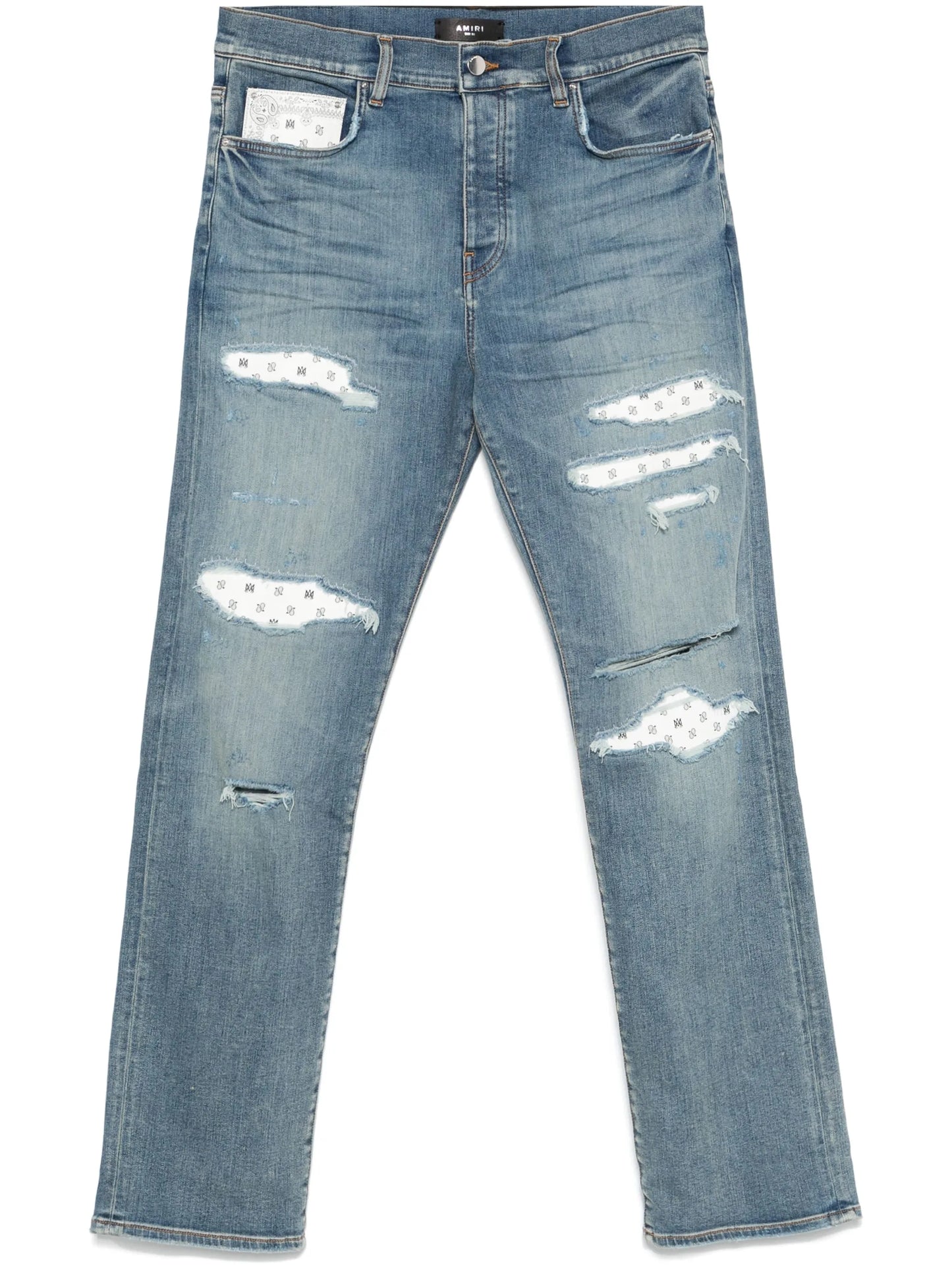 Repaired jeans