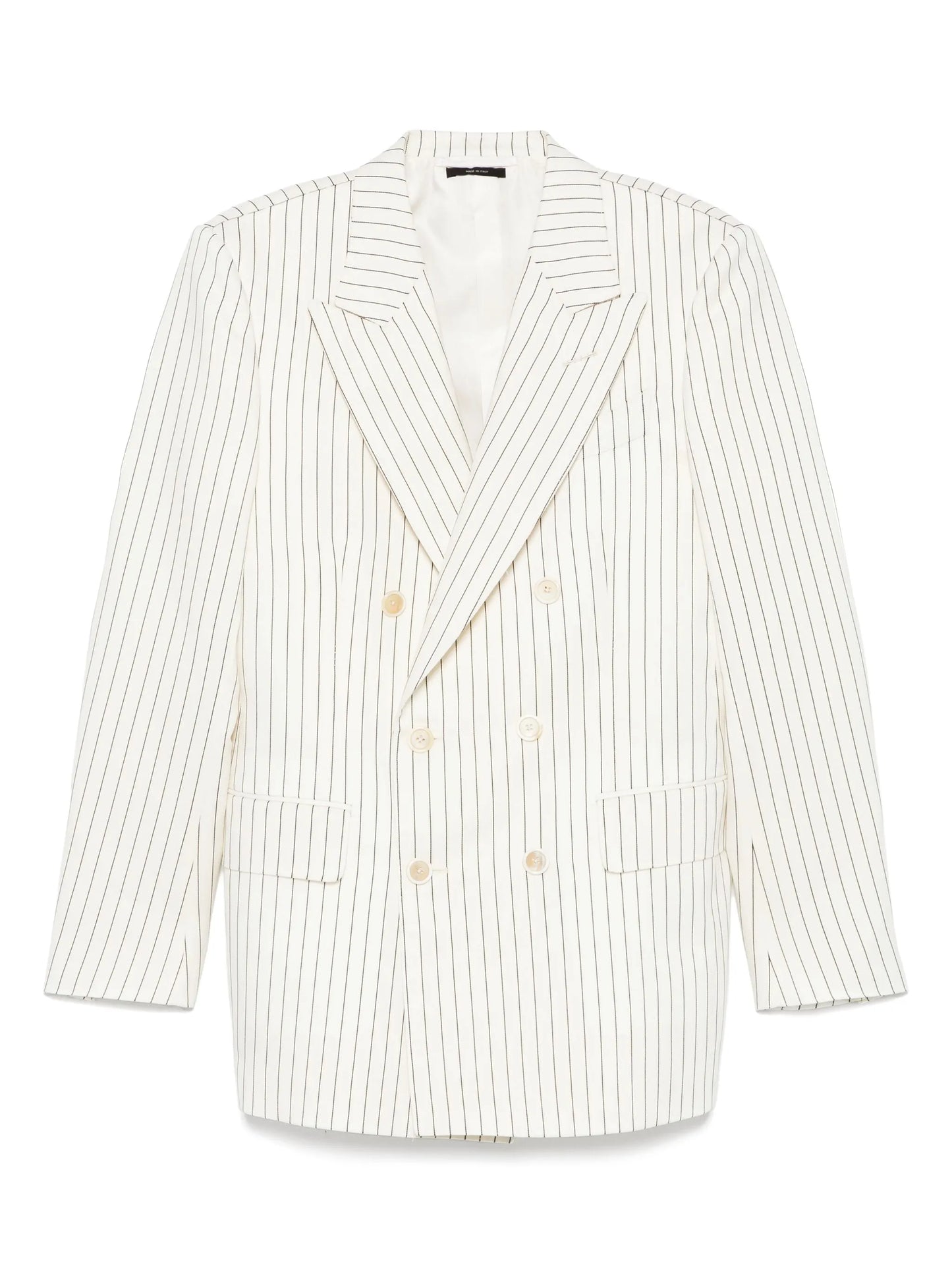 striped blazer
