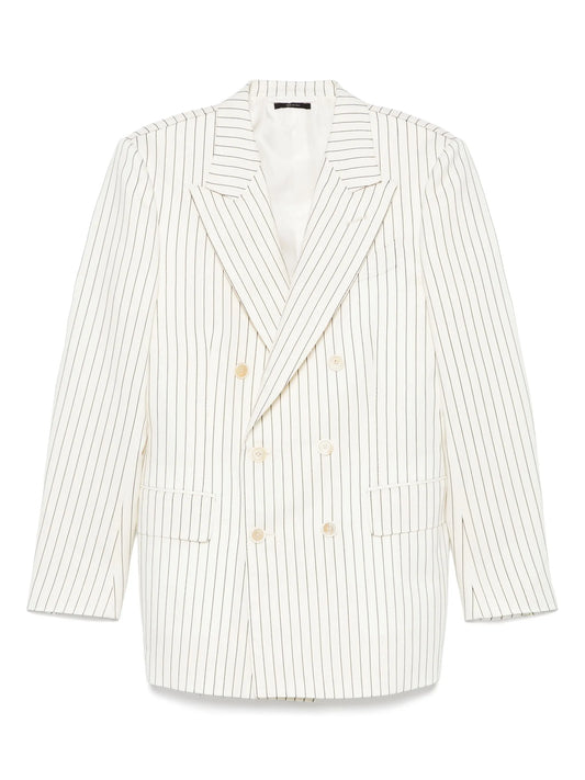 striped blazer