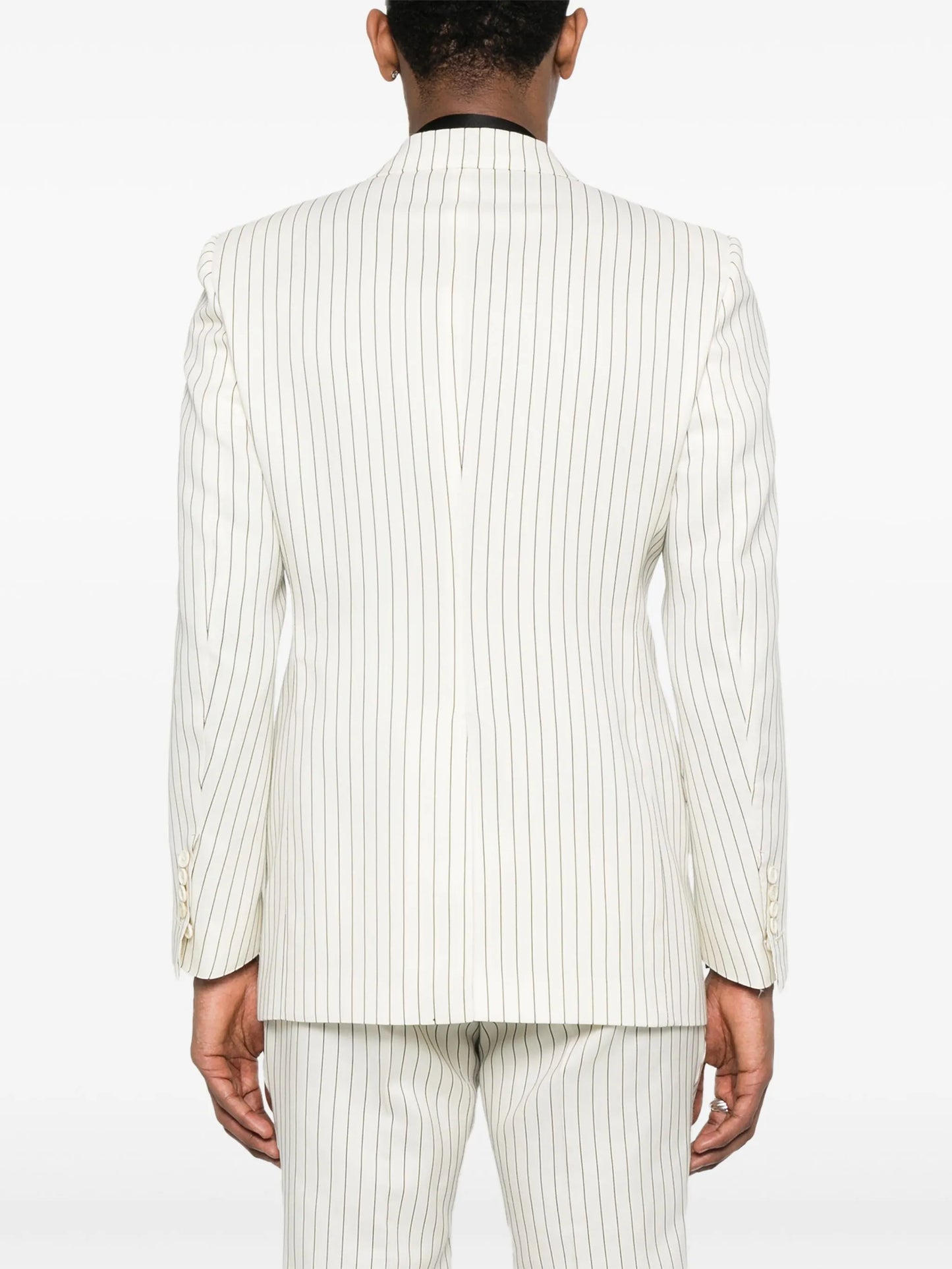 striped blazer