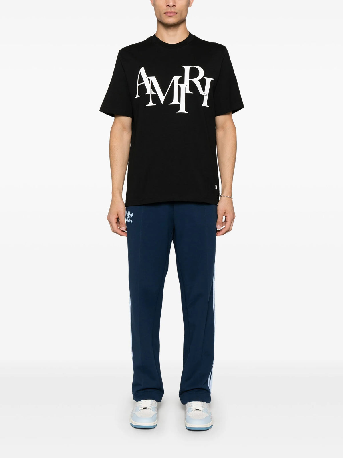Amiri staggered logo T-shirt