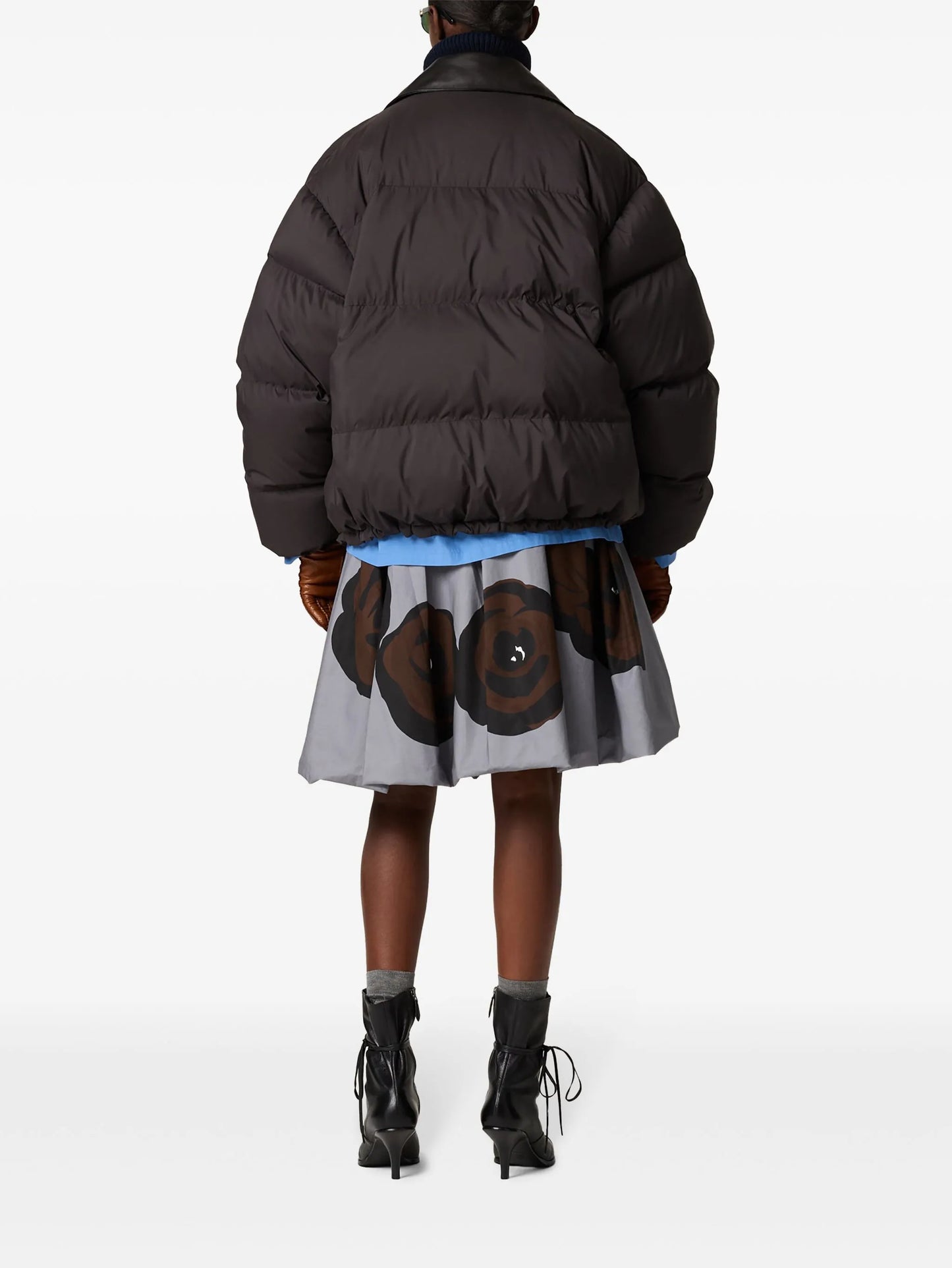 cropped down jacket