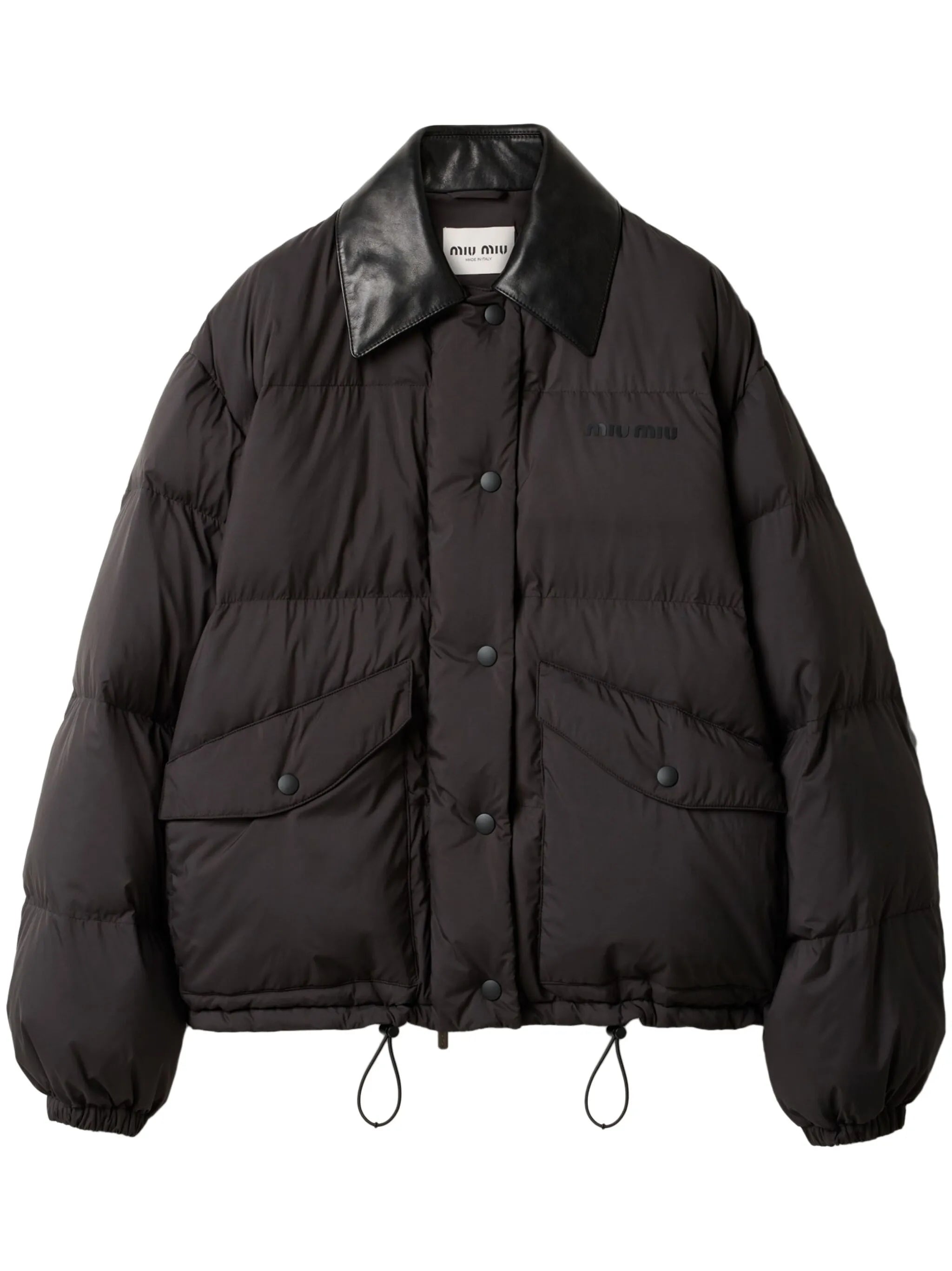cropped down jacket