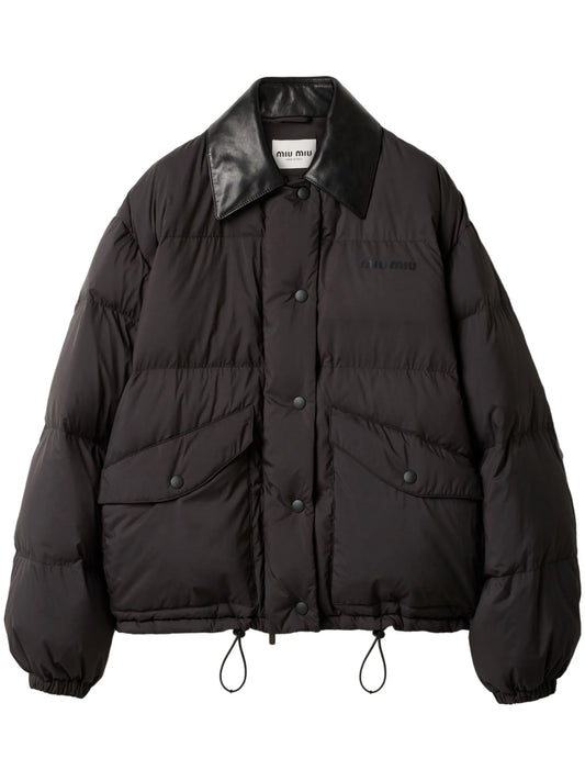 cropped down jacket
