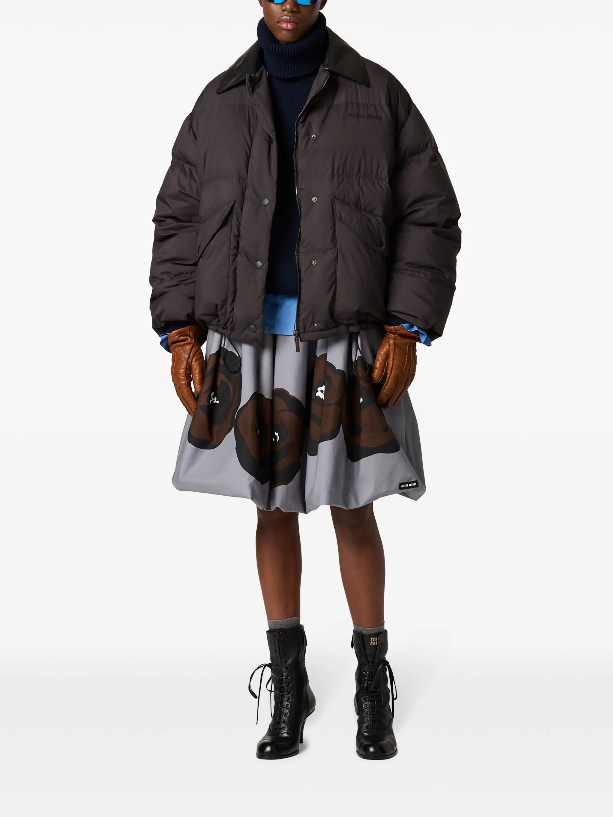 cropped down jacket