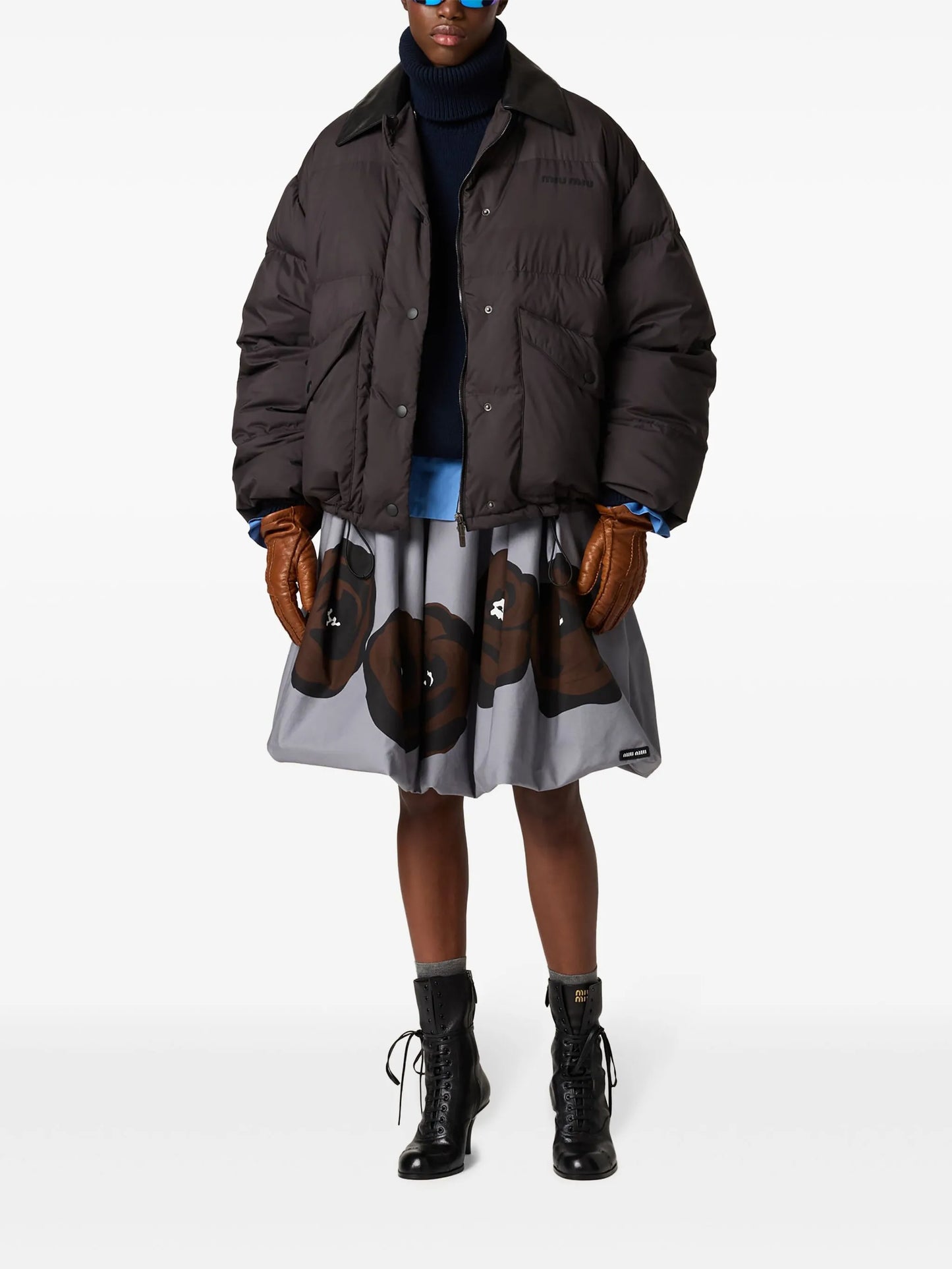 cropped down jacket