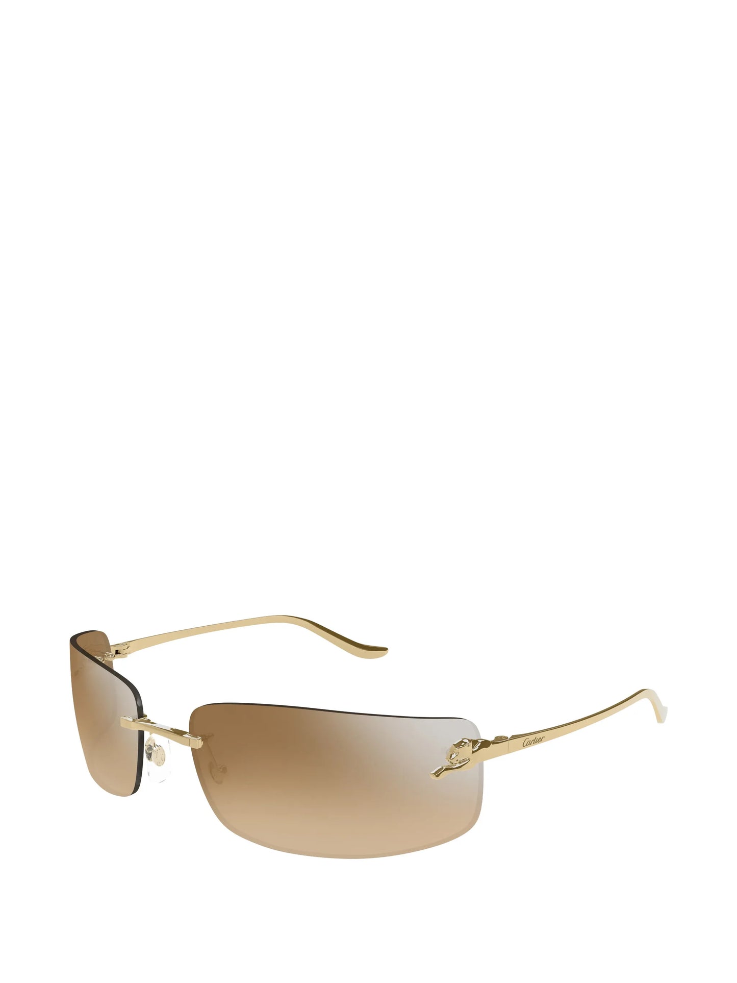 Panthère rectangle-shape sunglasses