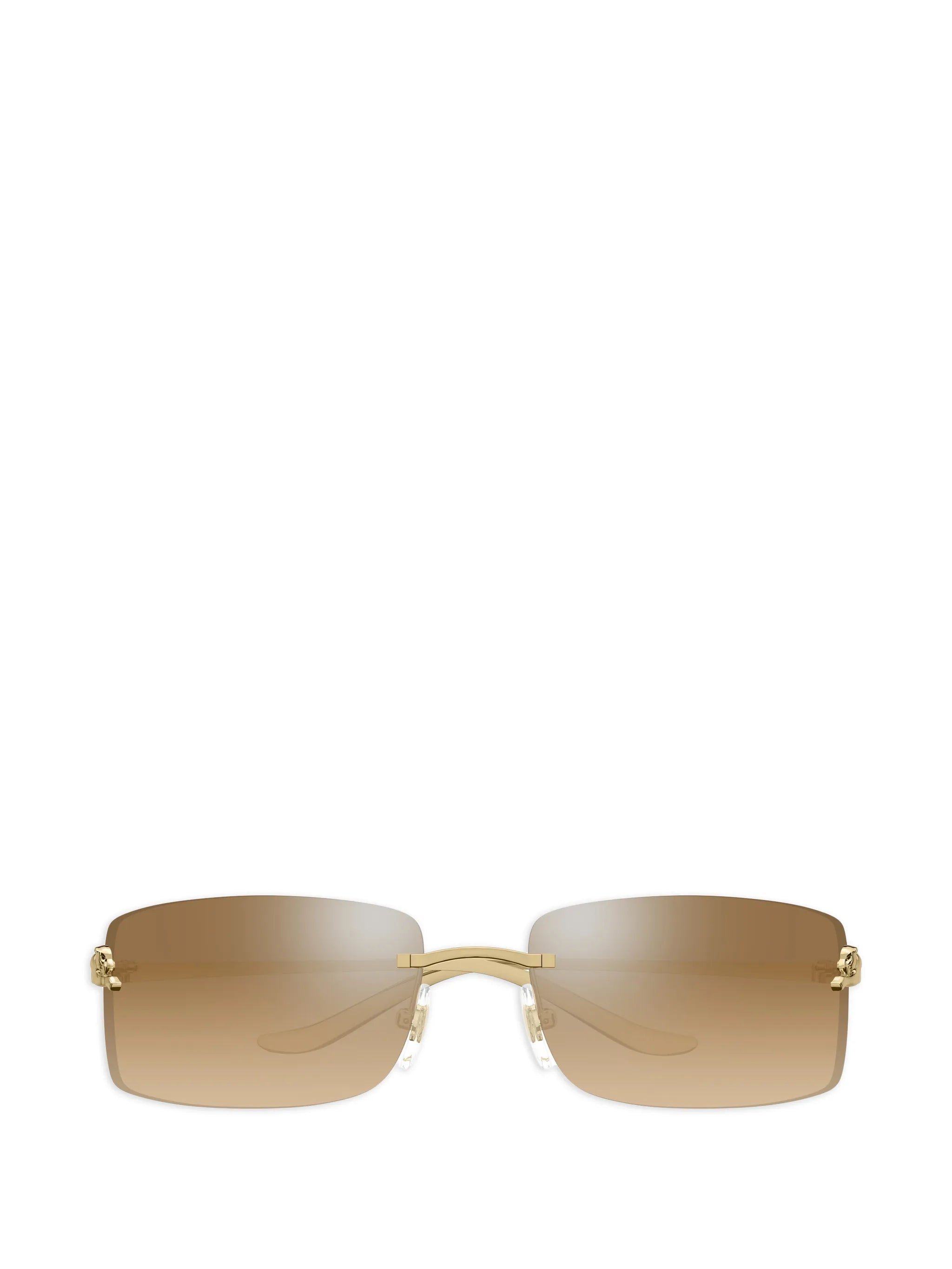 Panthère rectangle-shape sunglasses