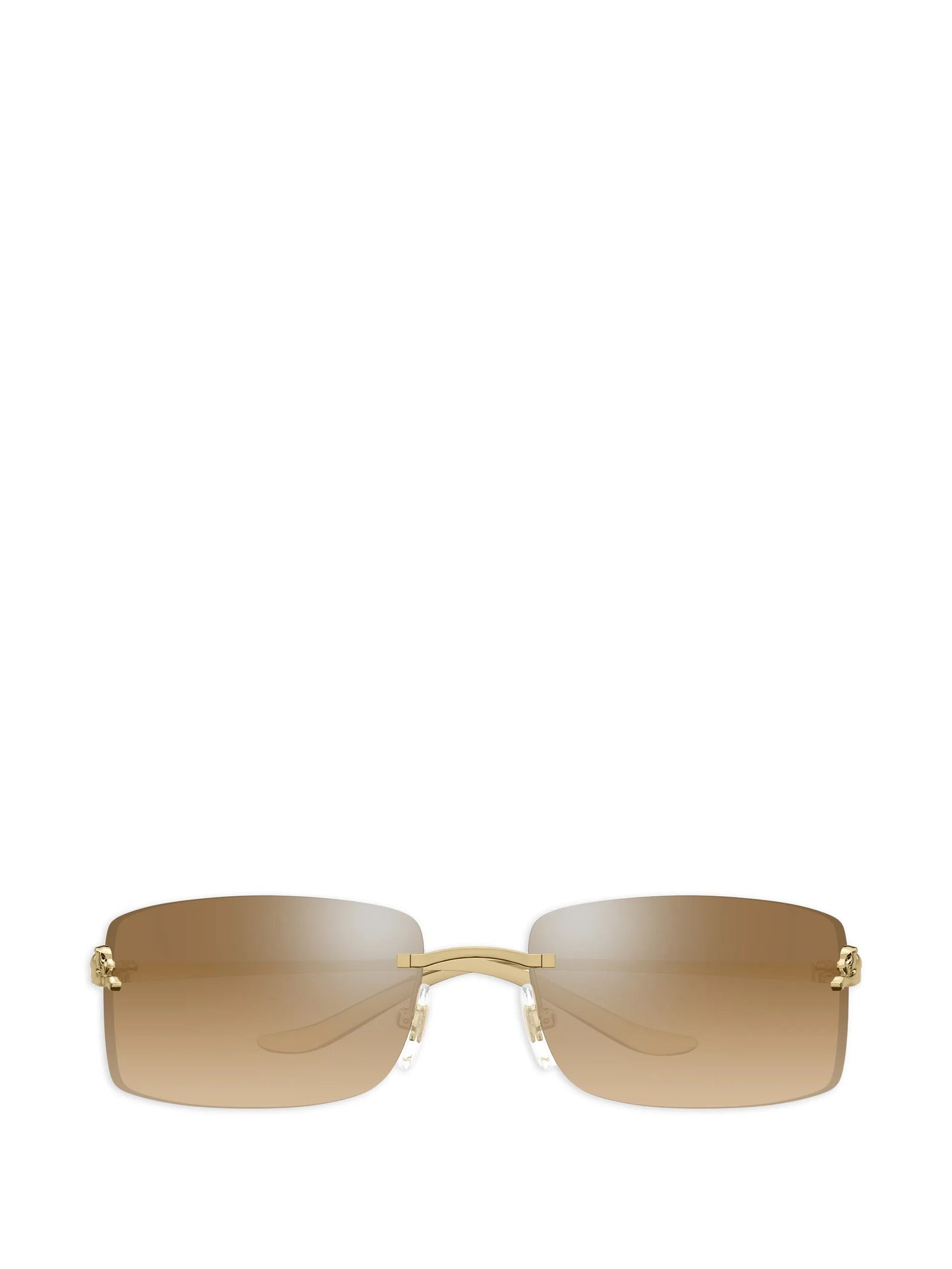 Panthère rectangle-shape sunglasses