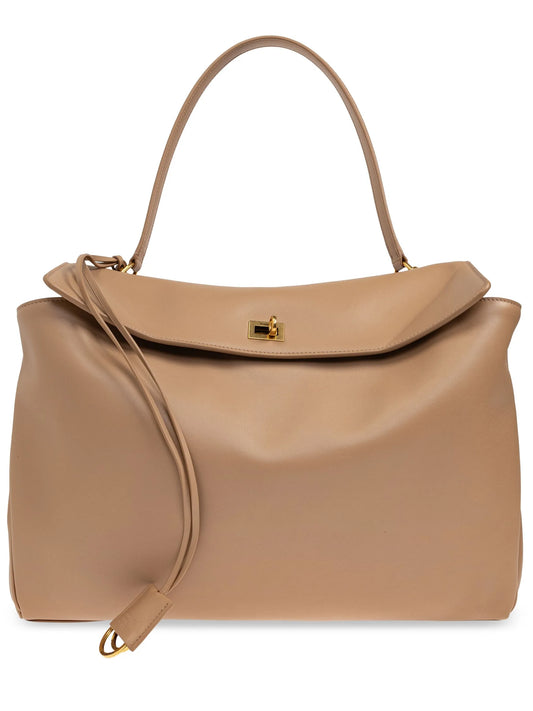 leather tote bag