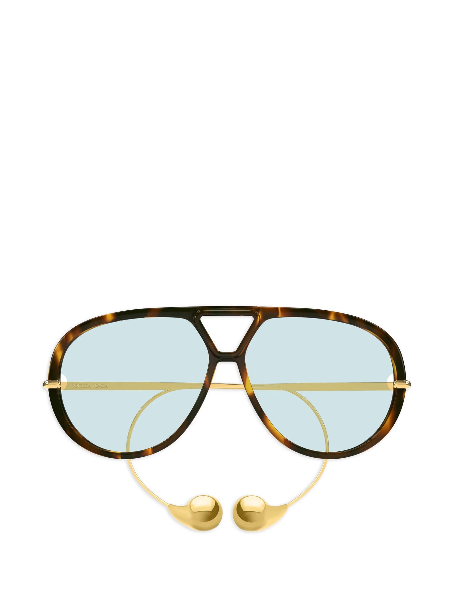 Drop pilot-frame sunglasses