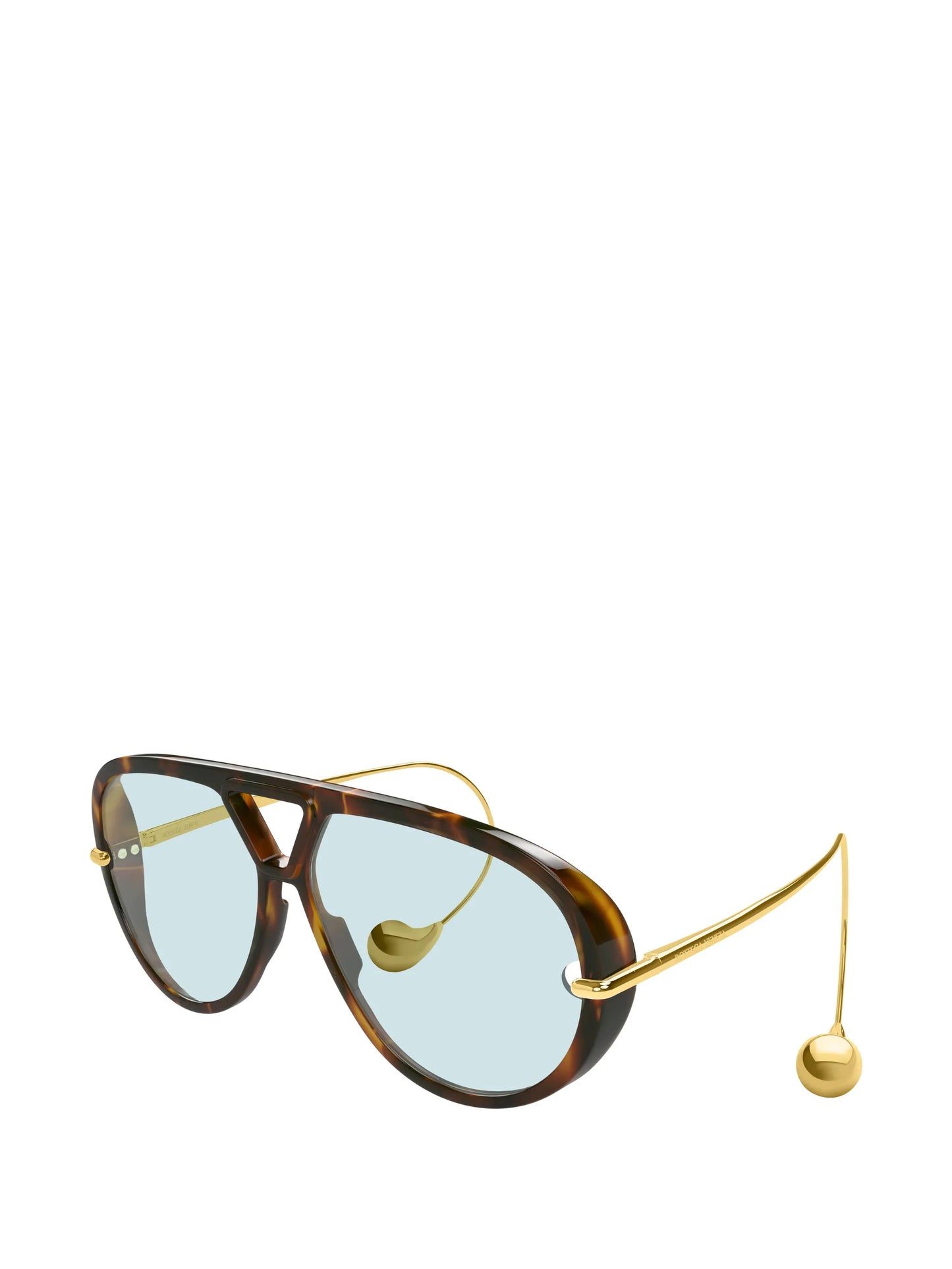 Drop pilot-frame sunglasses