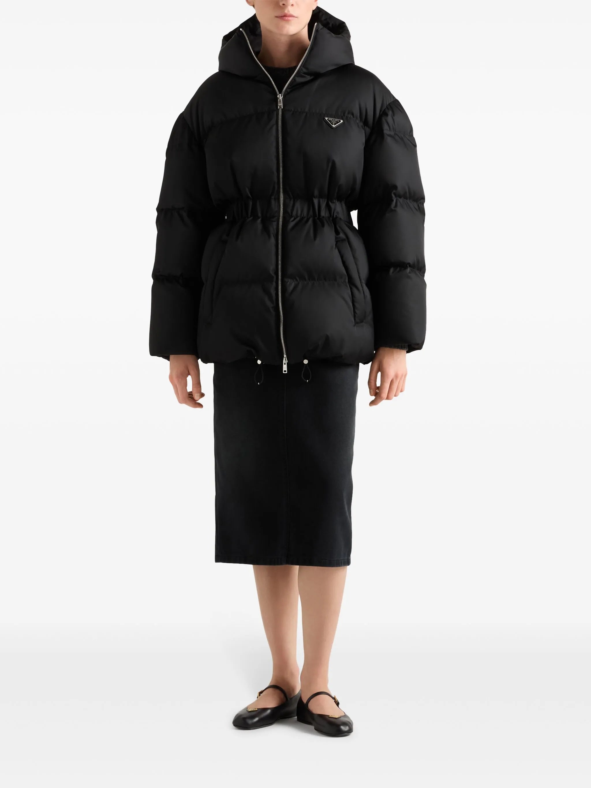 Re-Nylon down jacket