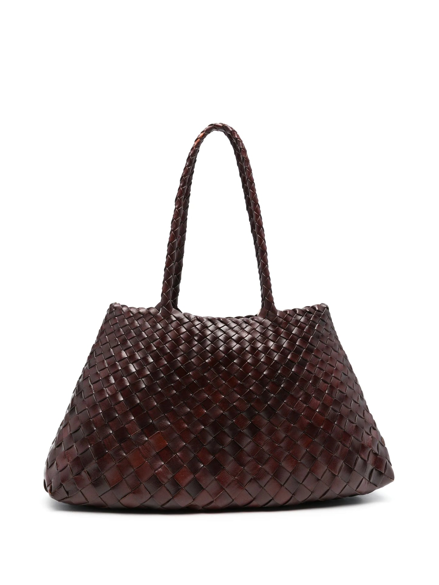 Santa Croce woven-leather tote bag