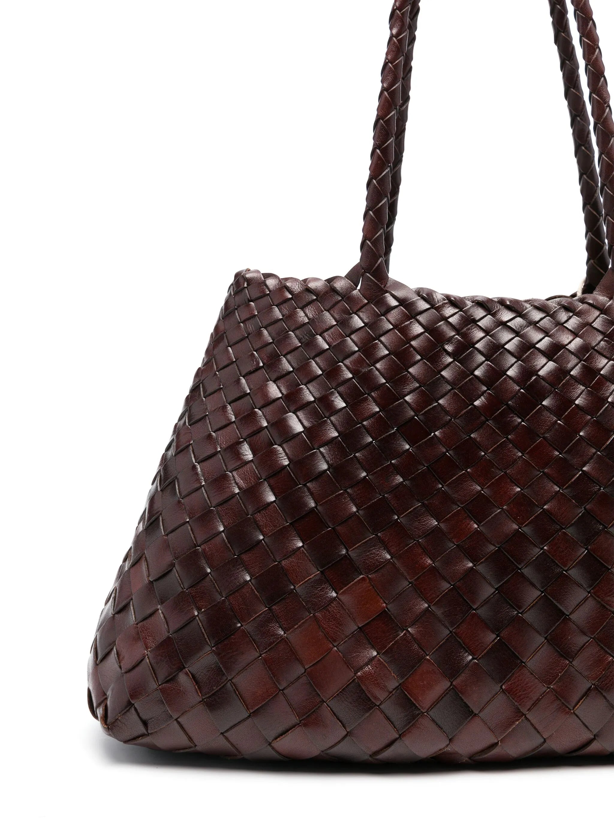 Santa Croce woven-leather tote bag