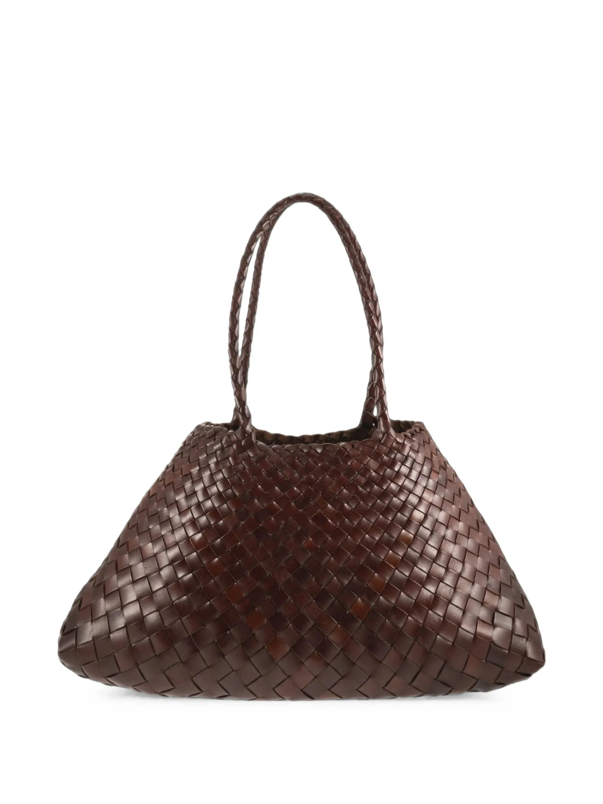 Santa Croce woven-leather tote bag
