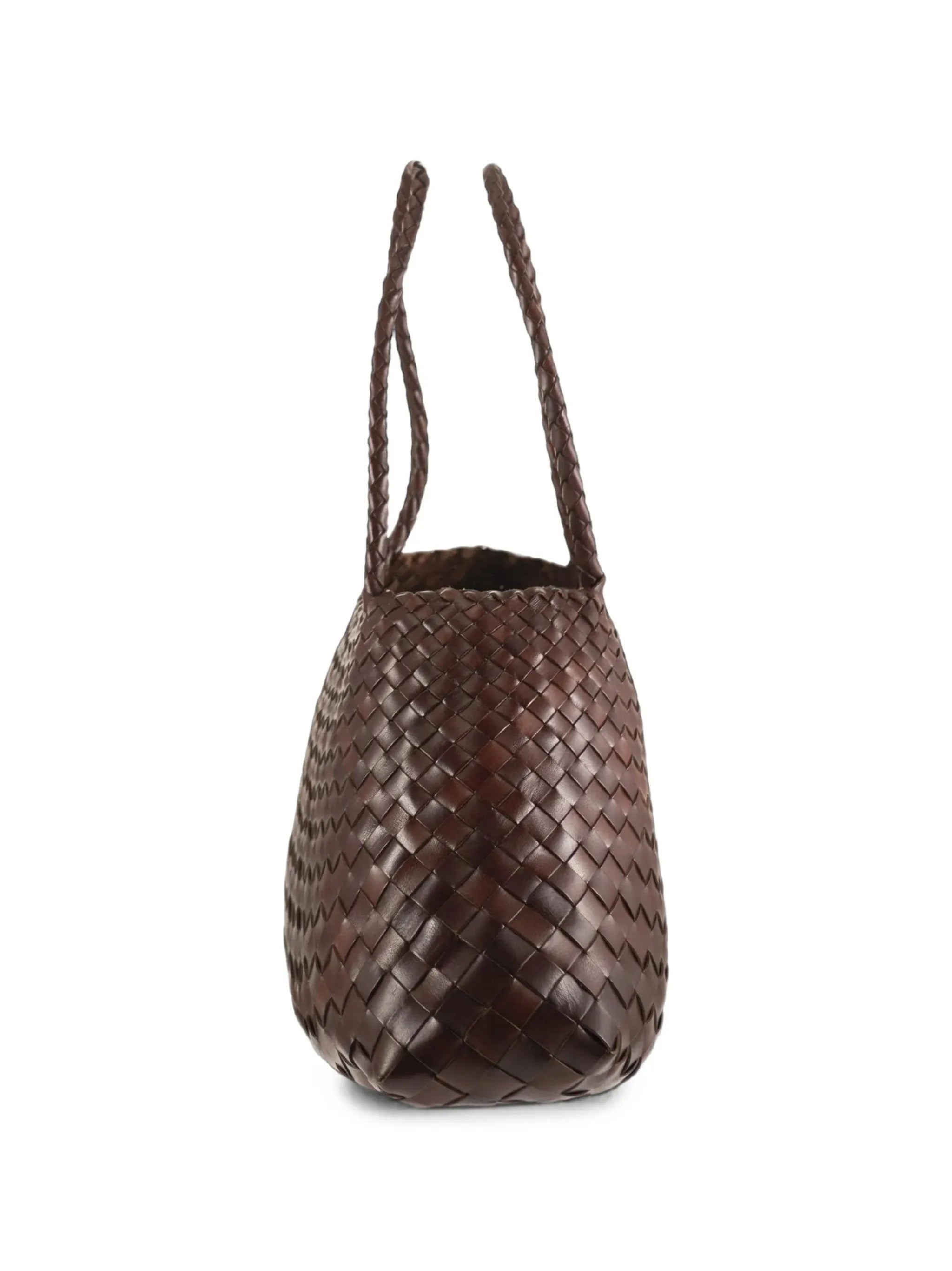 Santa Croce woven-leather tote bag