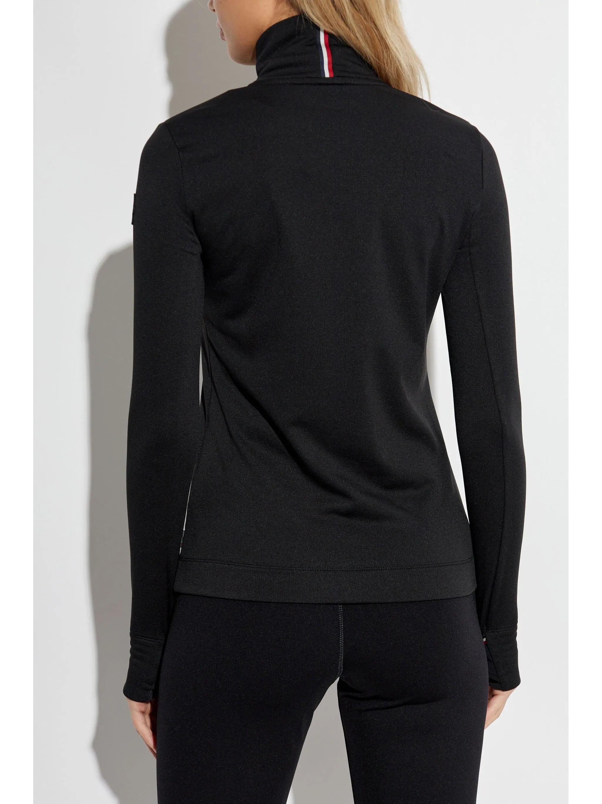 logo-appliqué sweater