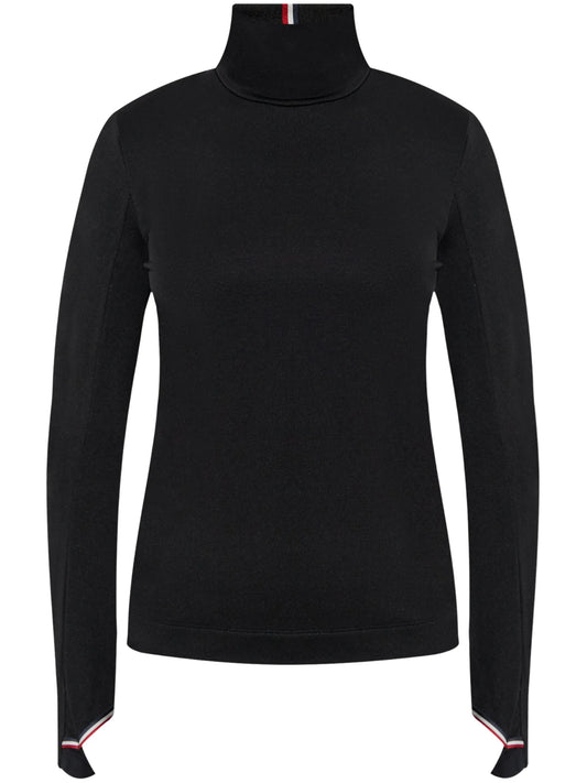 logo-appliqué sweater