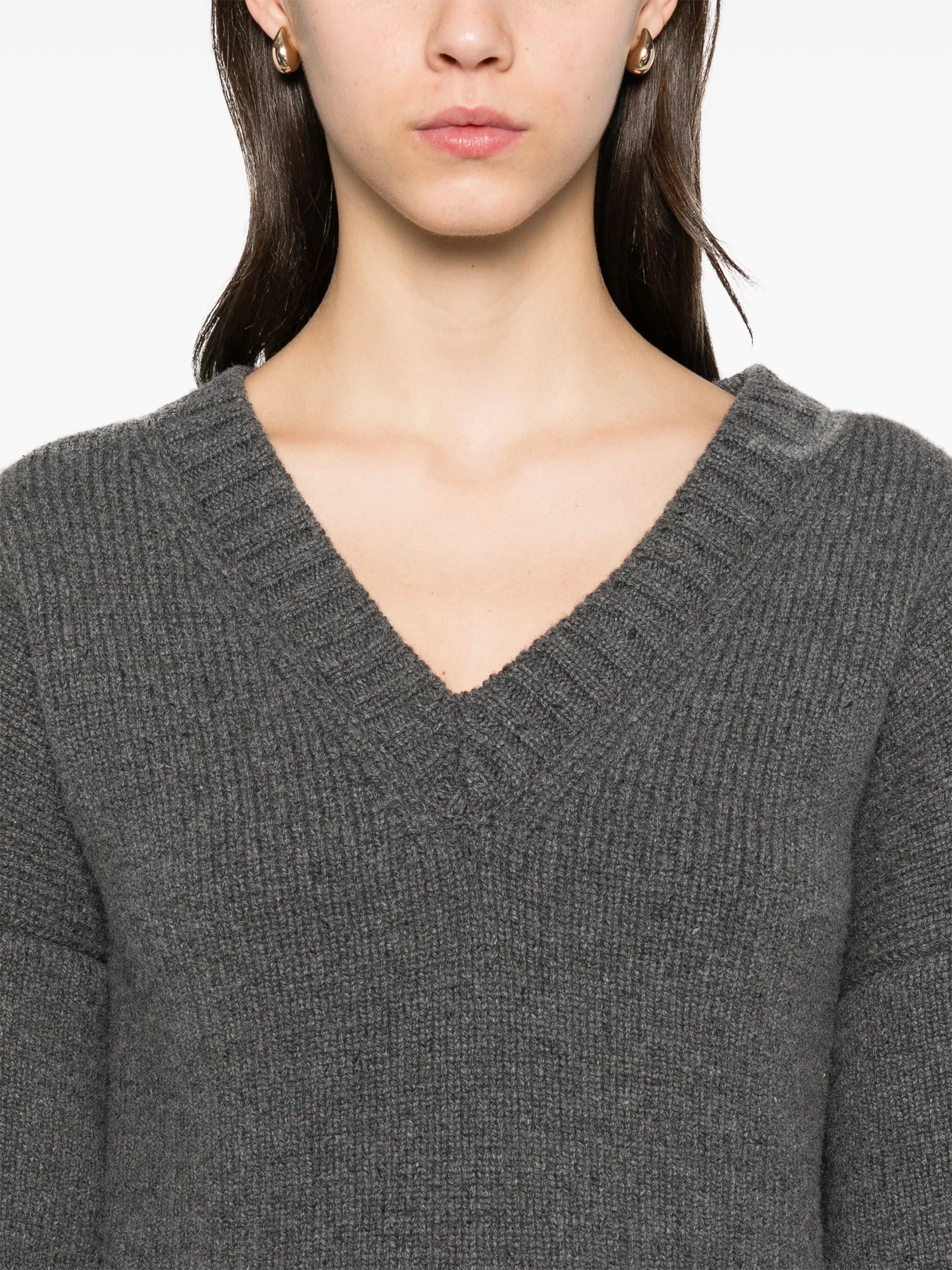 V-neck sweater