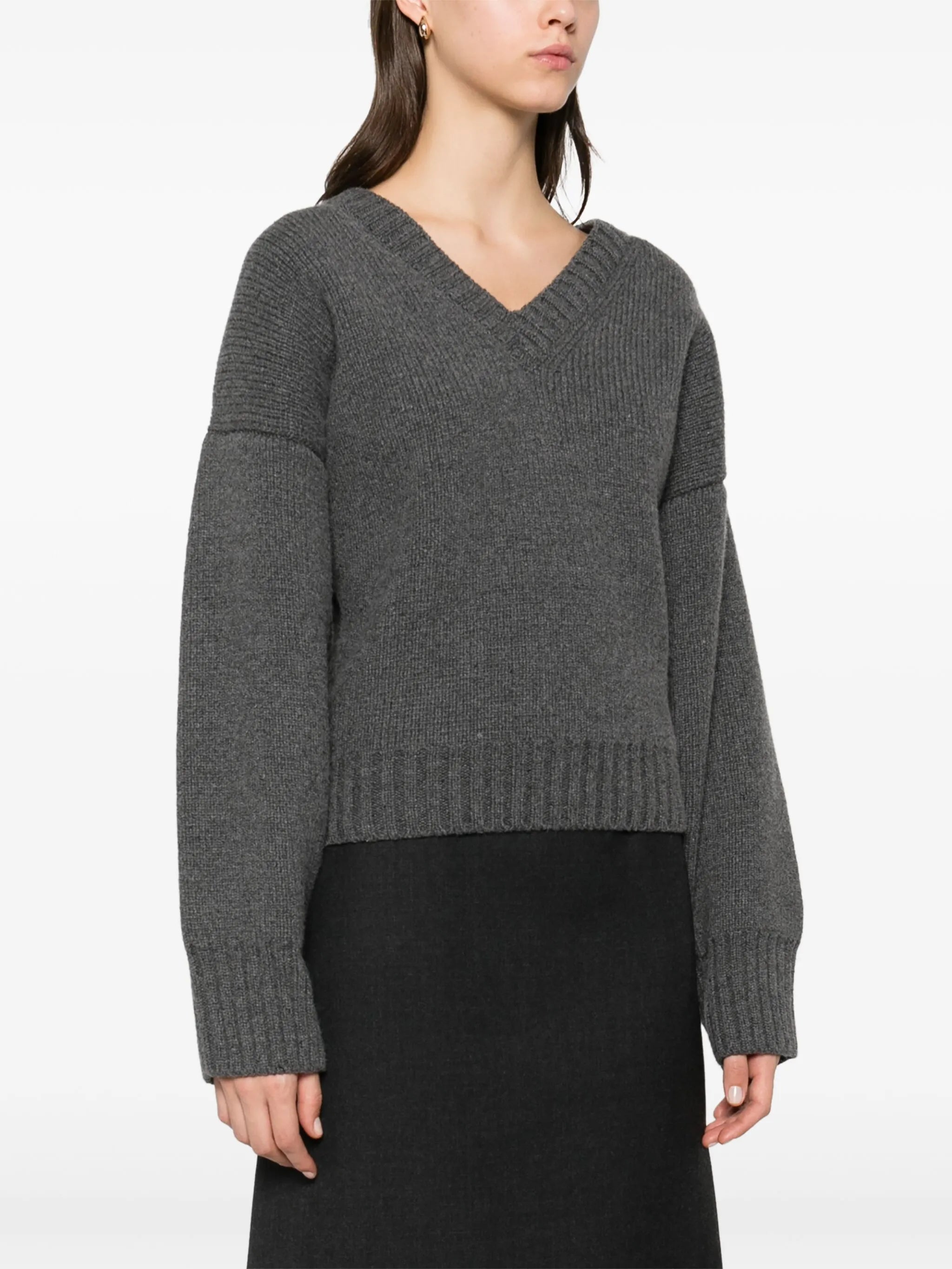 V-neck sweater