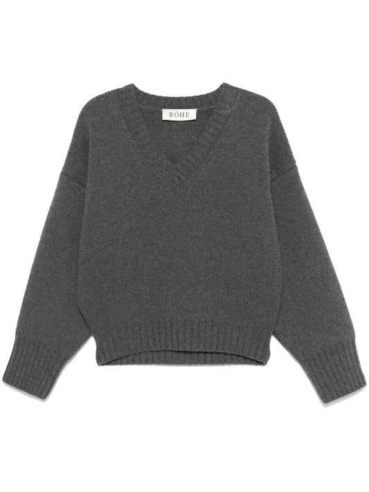 V-neck sweater