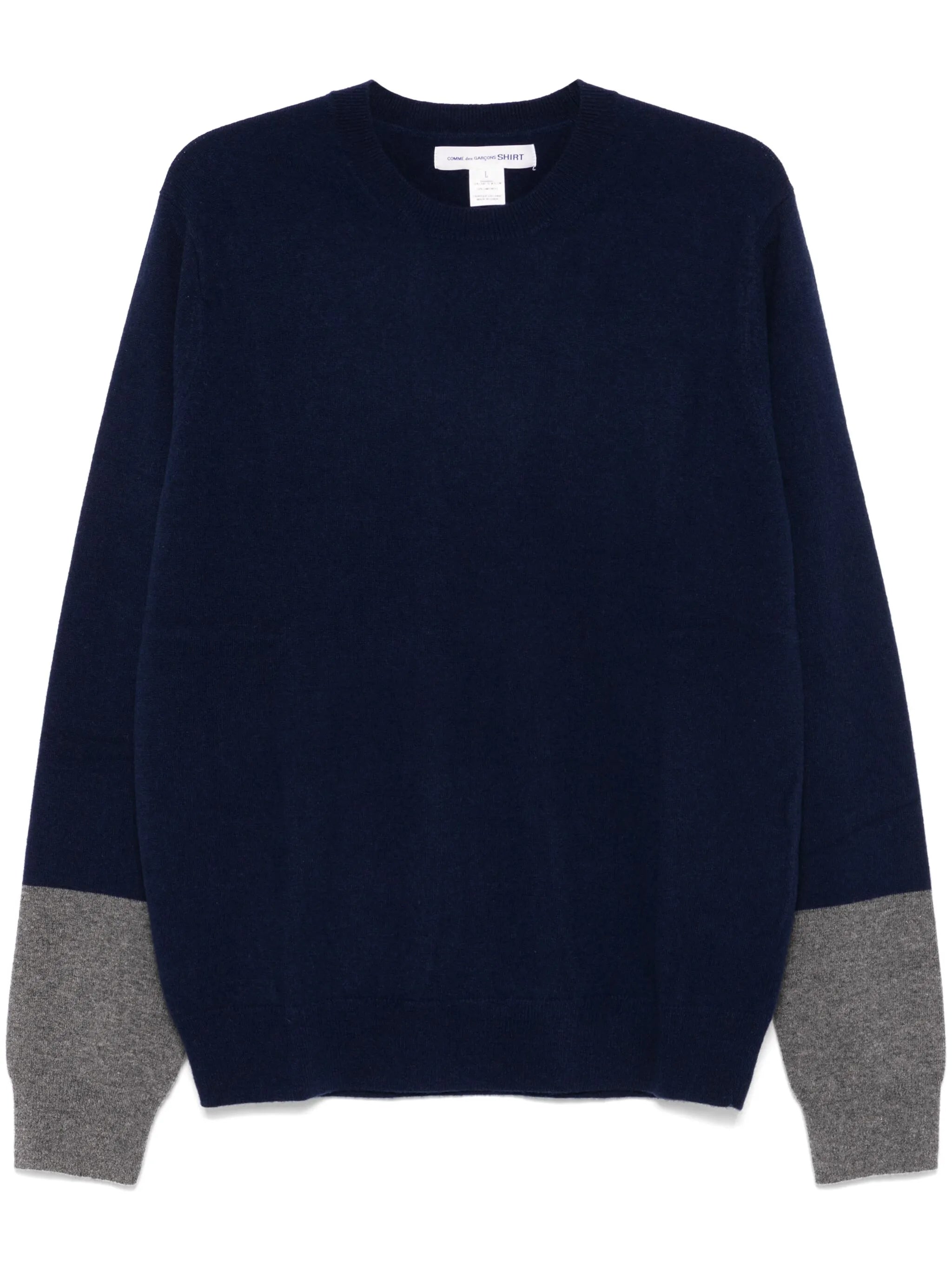 colour-block sweater