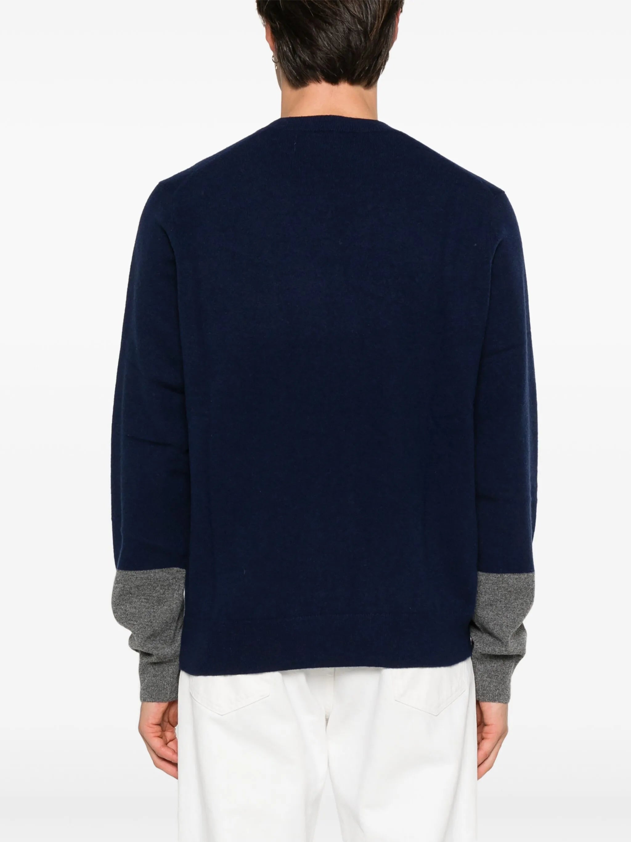 colour-block sweater