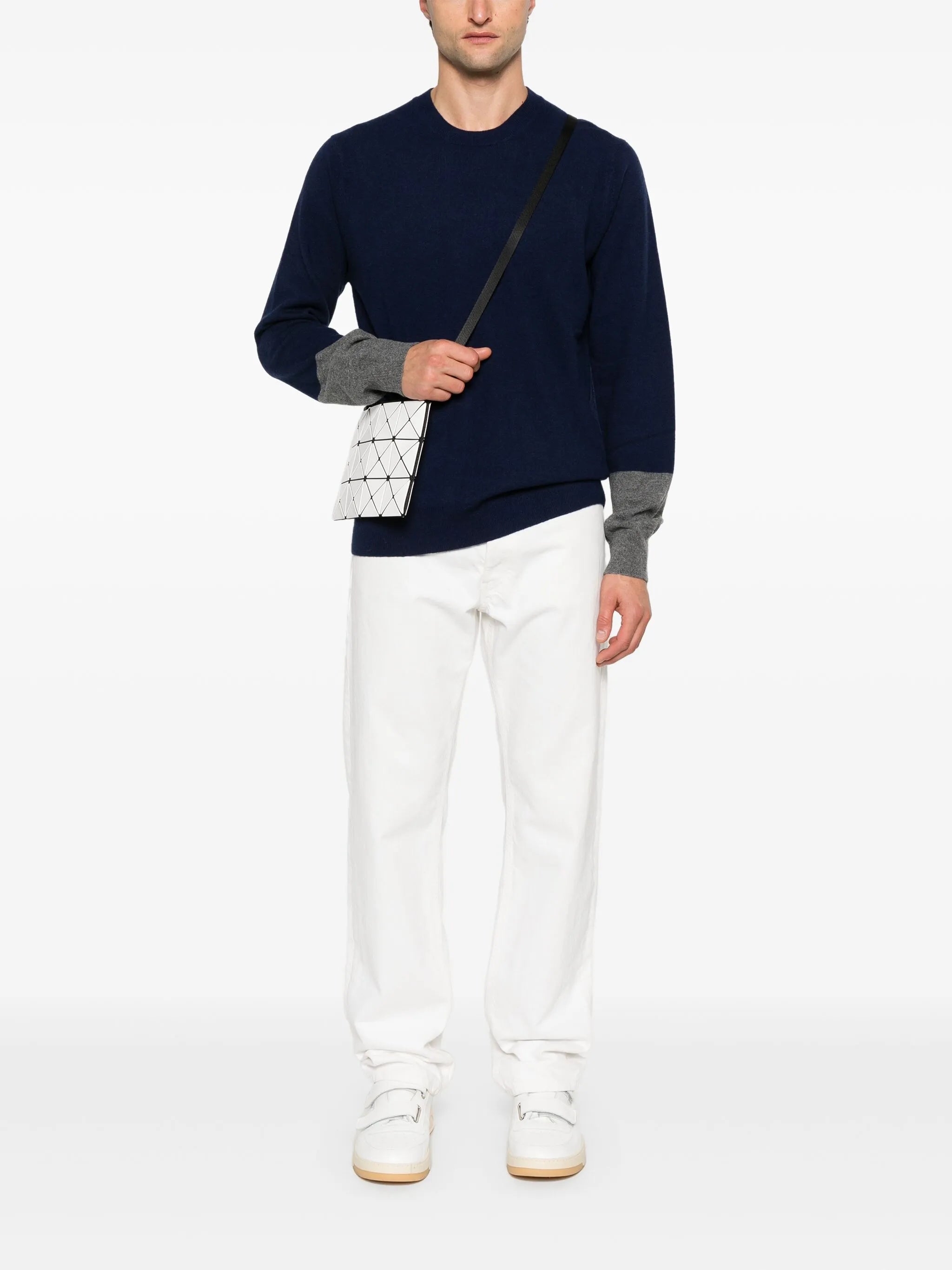 colour-block sweater