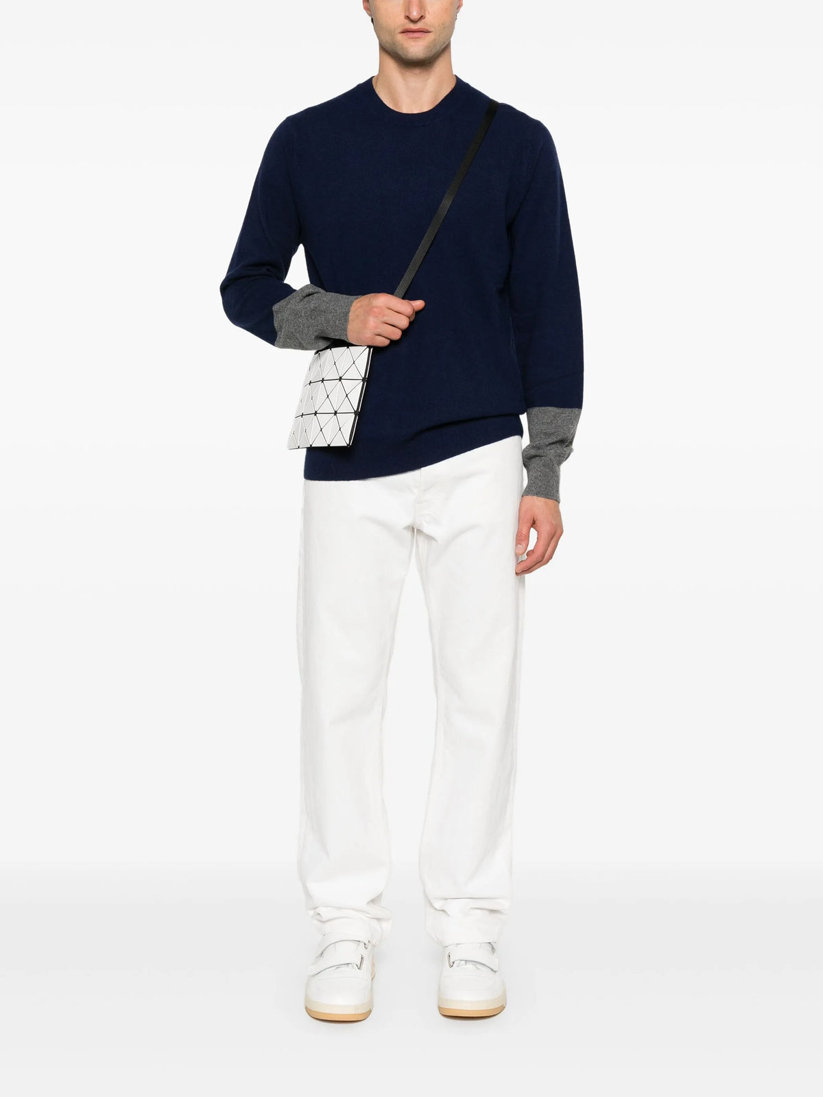 colour-block sweater