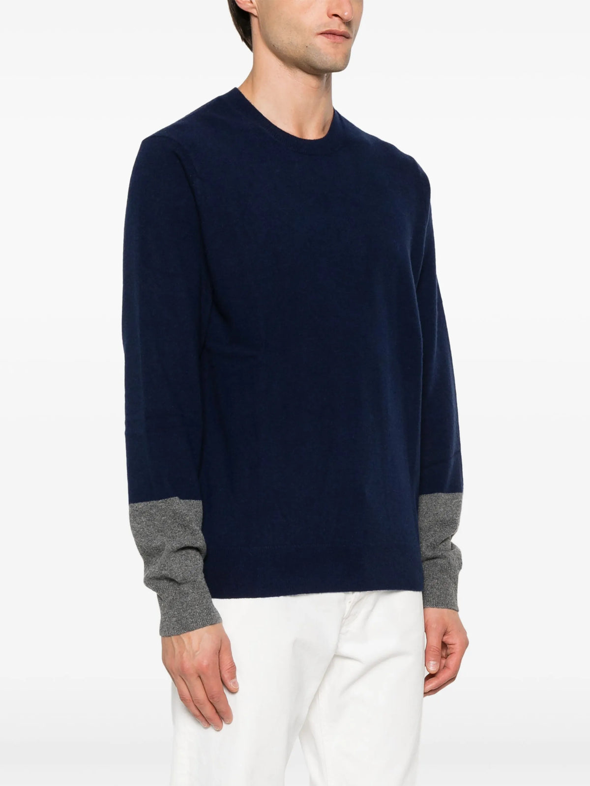 colour-block sweater