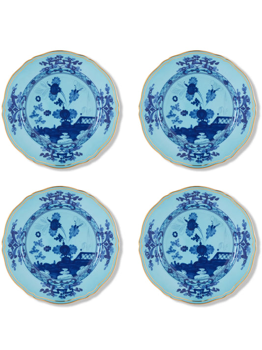 Oriente Italiano Tesori Iris dessert plates